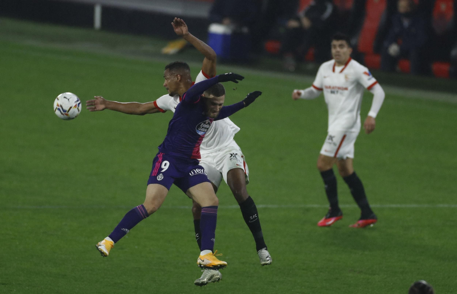 Las imágenes del Sevilla-Valladolid