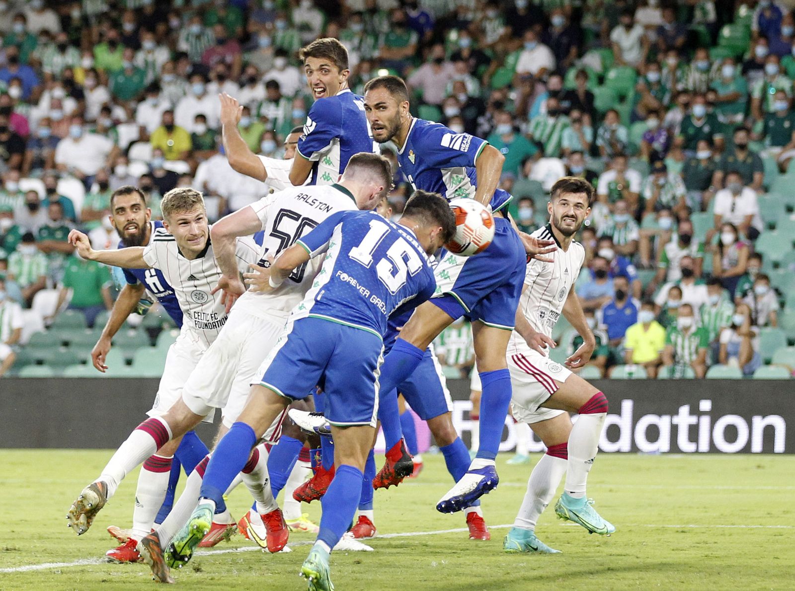 Las imágenes del Betis- Celtic
