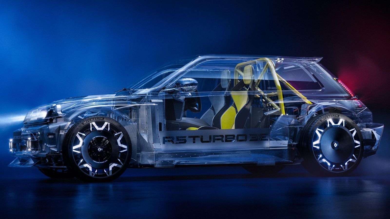 La estructura del Renault 5 Turbo 3E ha sido desarrollada específicamente por Alpine y cuenta con recursos propios de un superdeportivo.