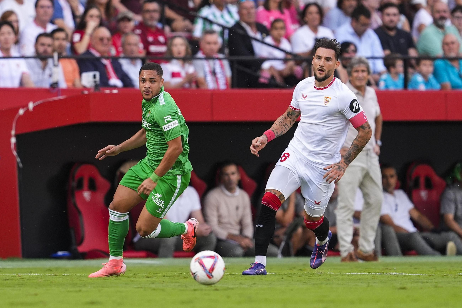 El derbi Sevilla-Betis, en imágenes