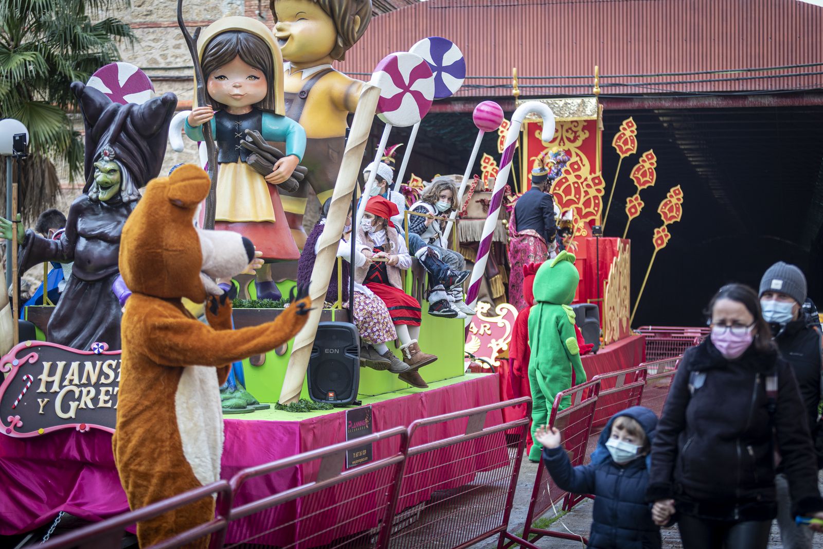 Imágenes de los Reyes Magos en Cádiz