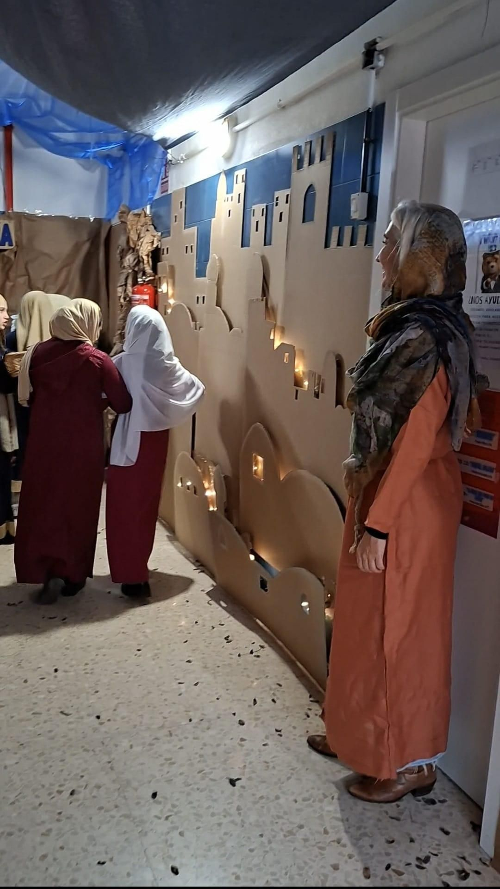 El mágico Belén Viviente de los alumnos del CEIP Manuel Siurot