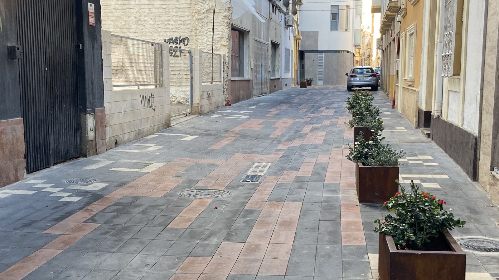 La calle Marcos en una foto reciente