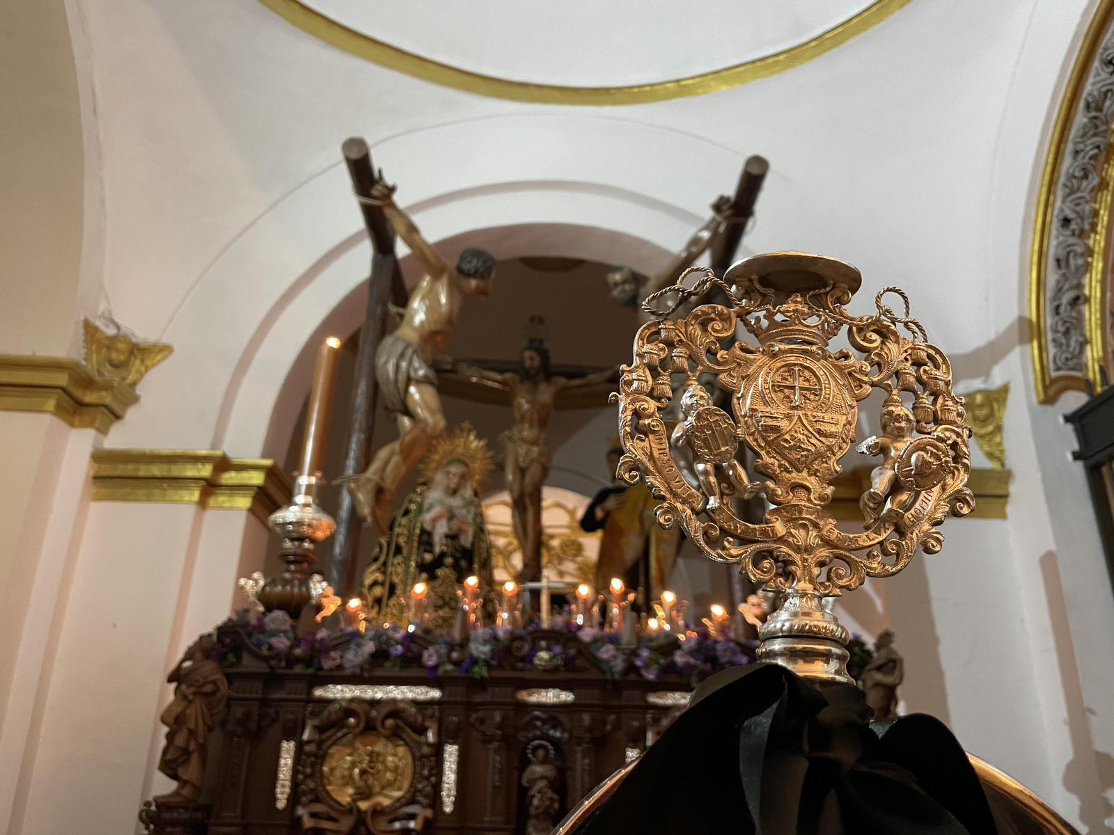 Dolores del Puente en el Lunes Santo de Málaga, en fotos