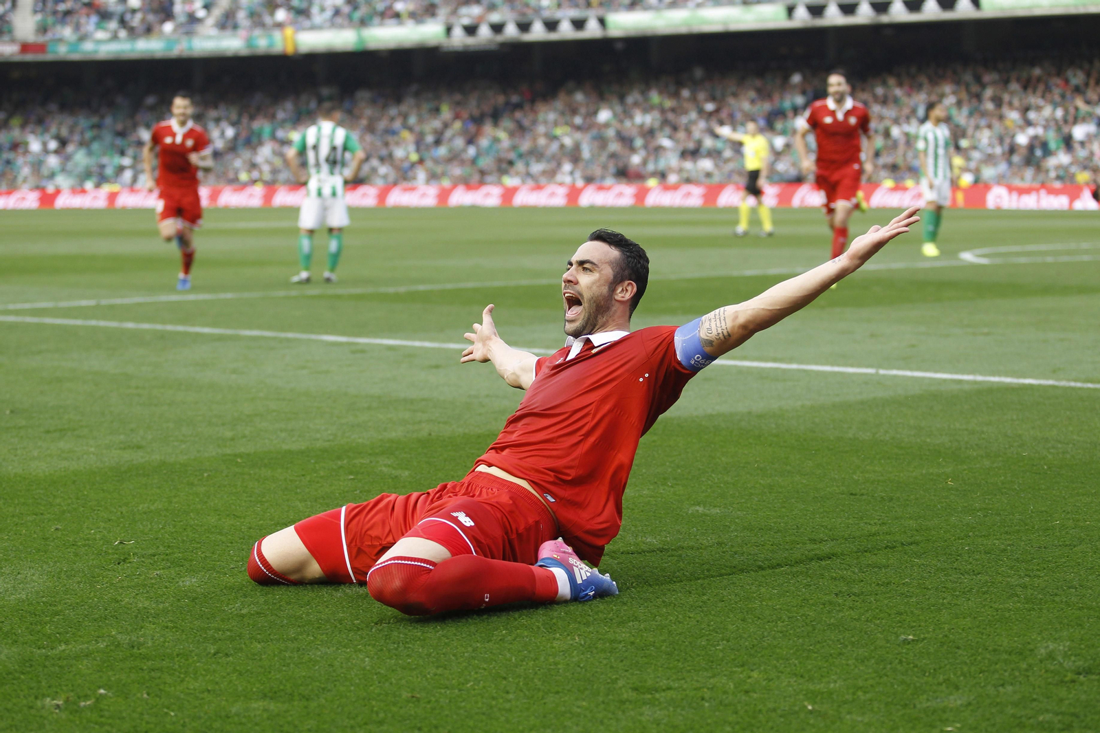 El Betis-Sevilla, en imágenes