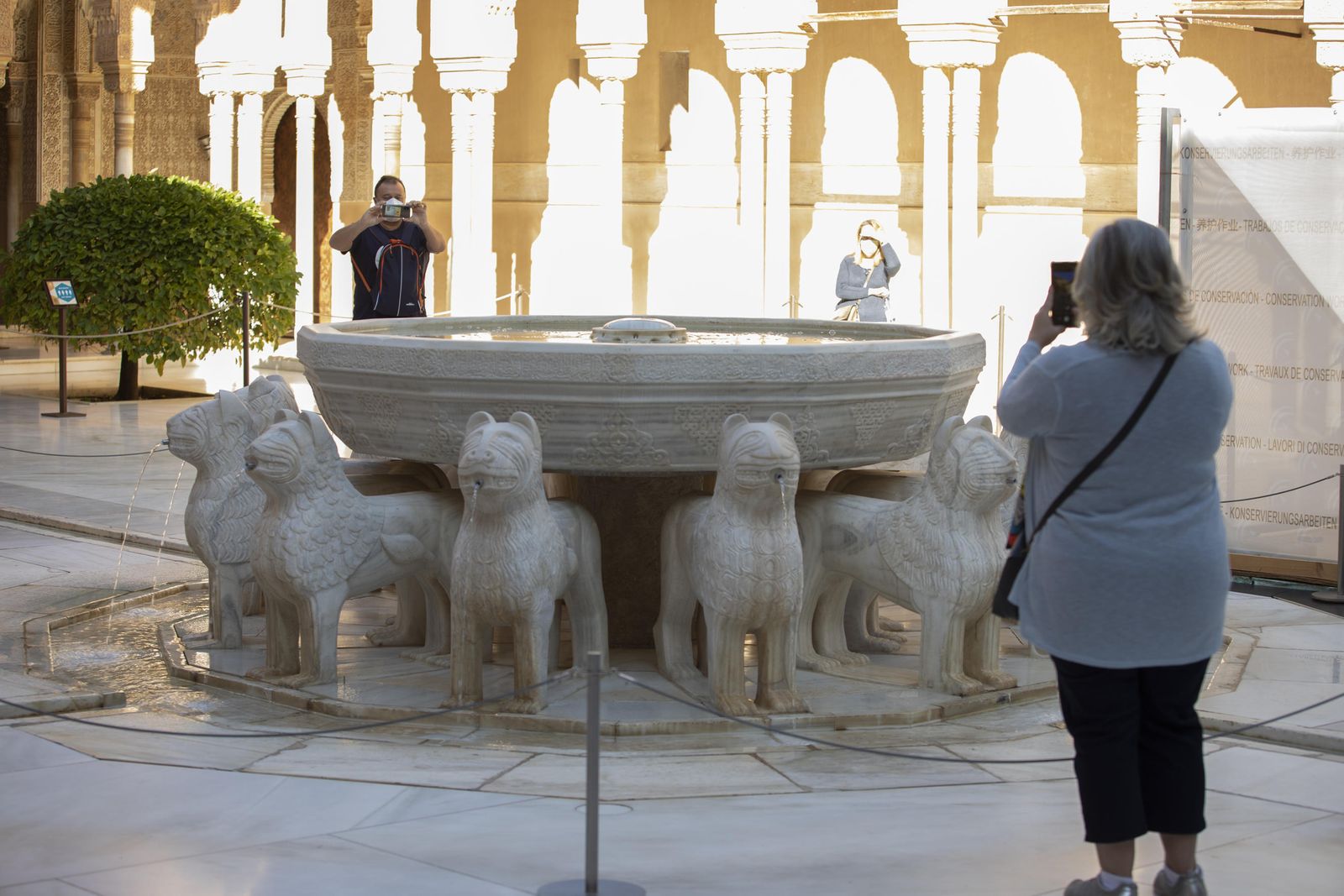 Fotos de la Alhambra para los granadinos e el puente