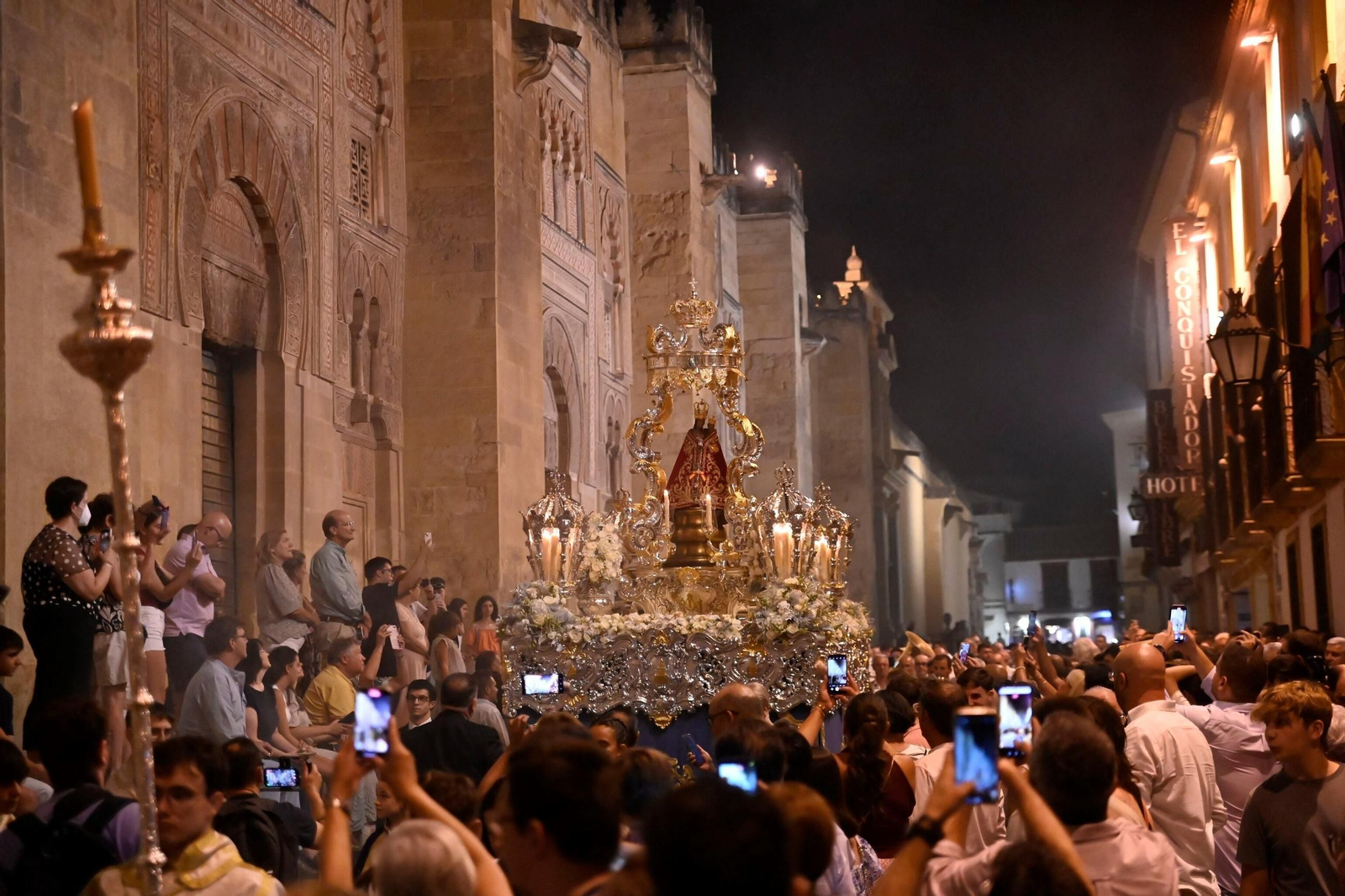 Las mejores imágenes del traslado de la Virgen de la Fuensanta a su santuario