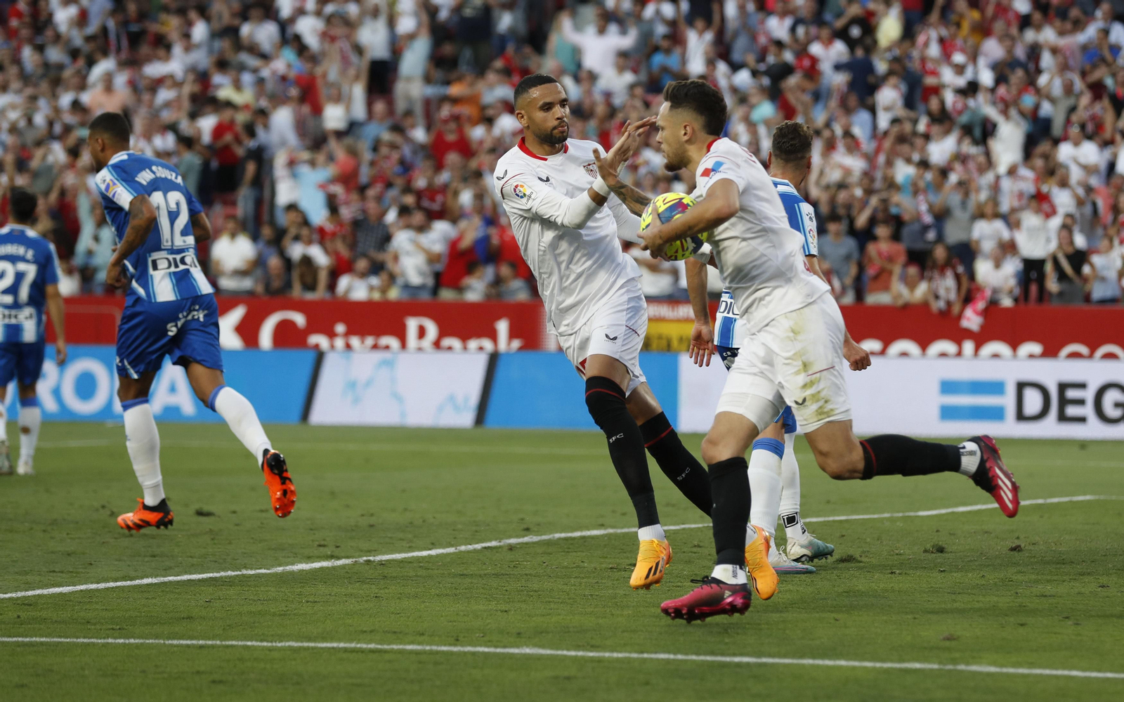 Las fotos del Sevilla-Español