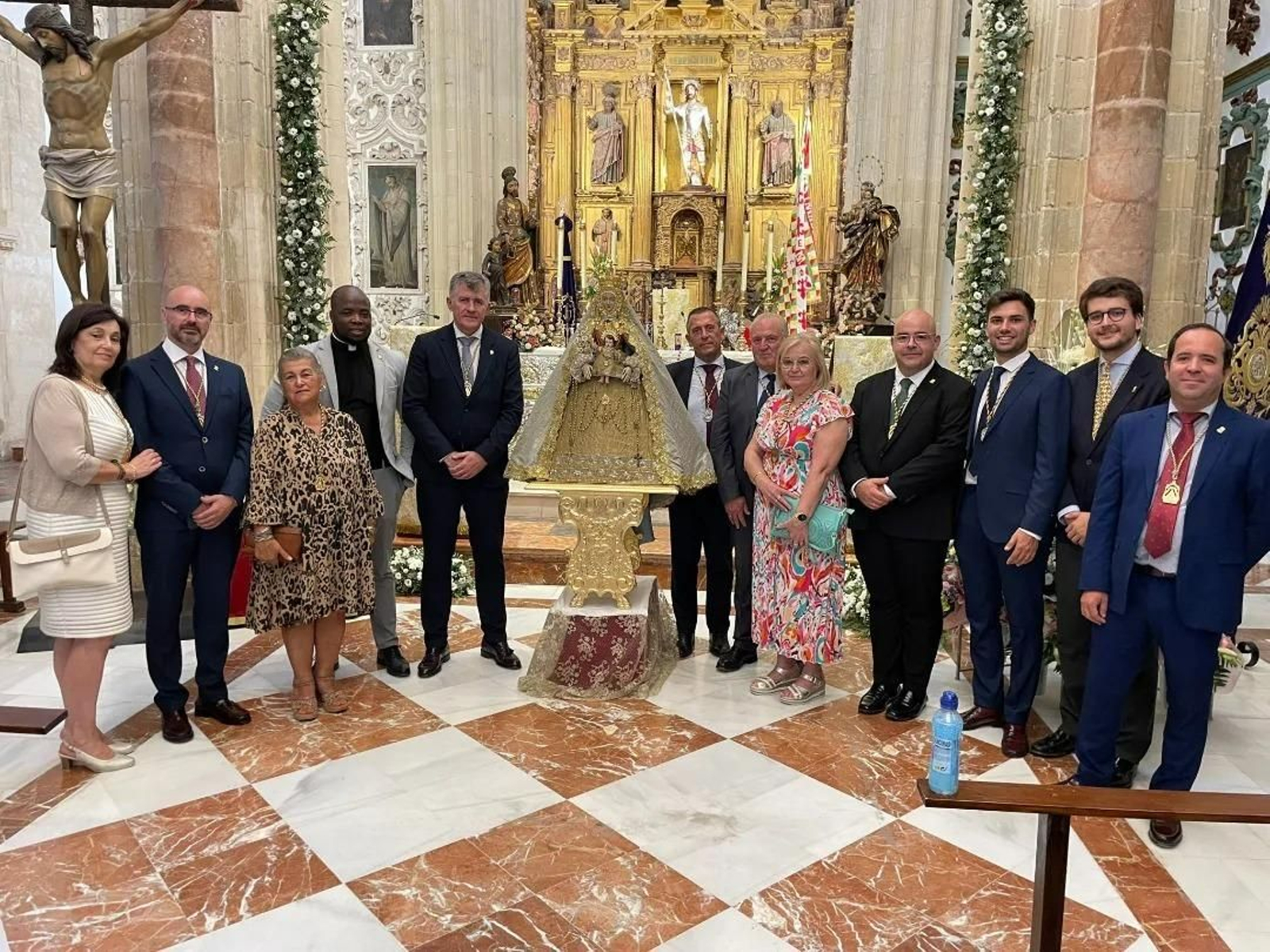 Bendecida en Montemayor una réplica de la Virgen de la Sierra de Cabra Bendecida en Montemayor una réplica de la Virgen de la Sierra de Cabra