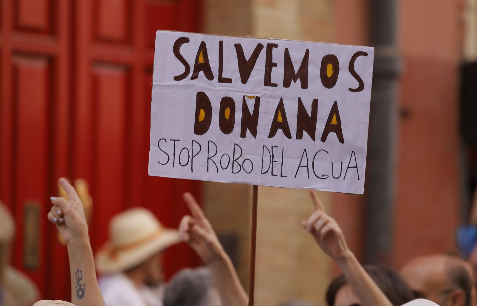 Las fotos de la manifestación en defensa de Doñana