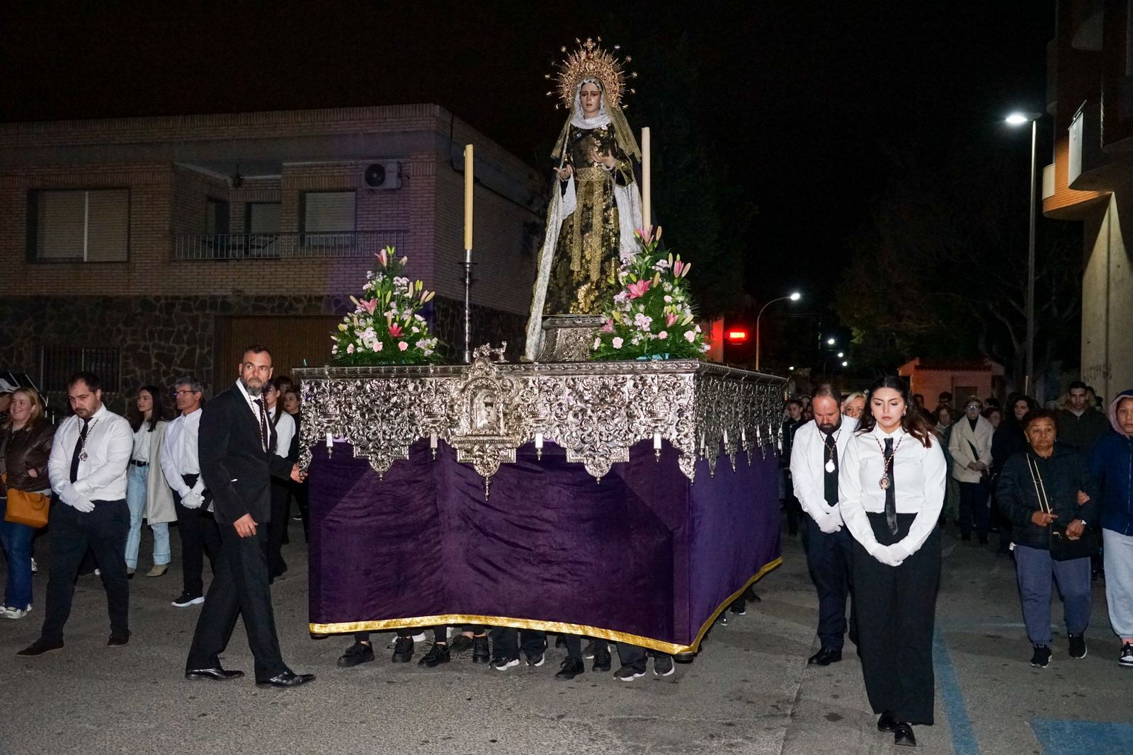 Arranca la Semana Santa en Vícar con la procesión de Nuestra Señora de ...