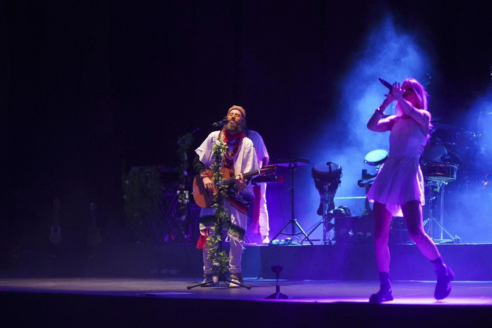 Crystal Fighters despide las '1001 Músicas' del Generalife