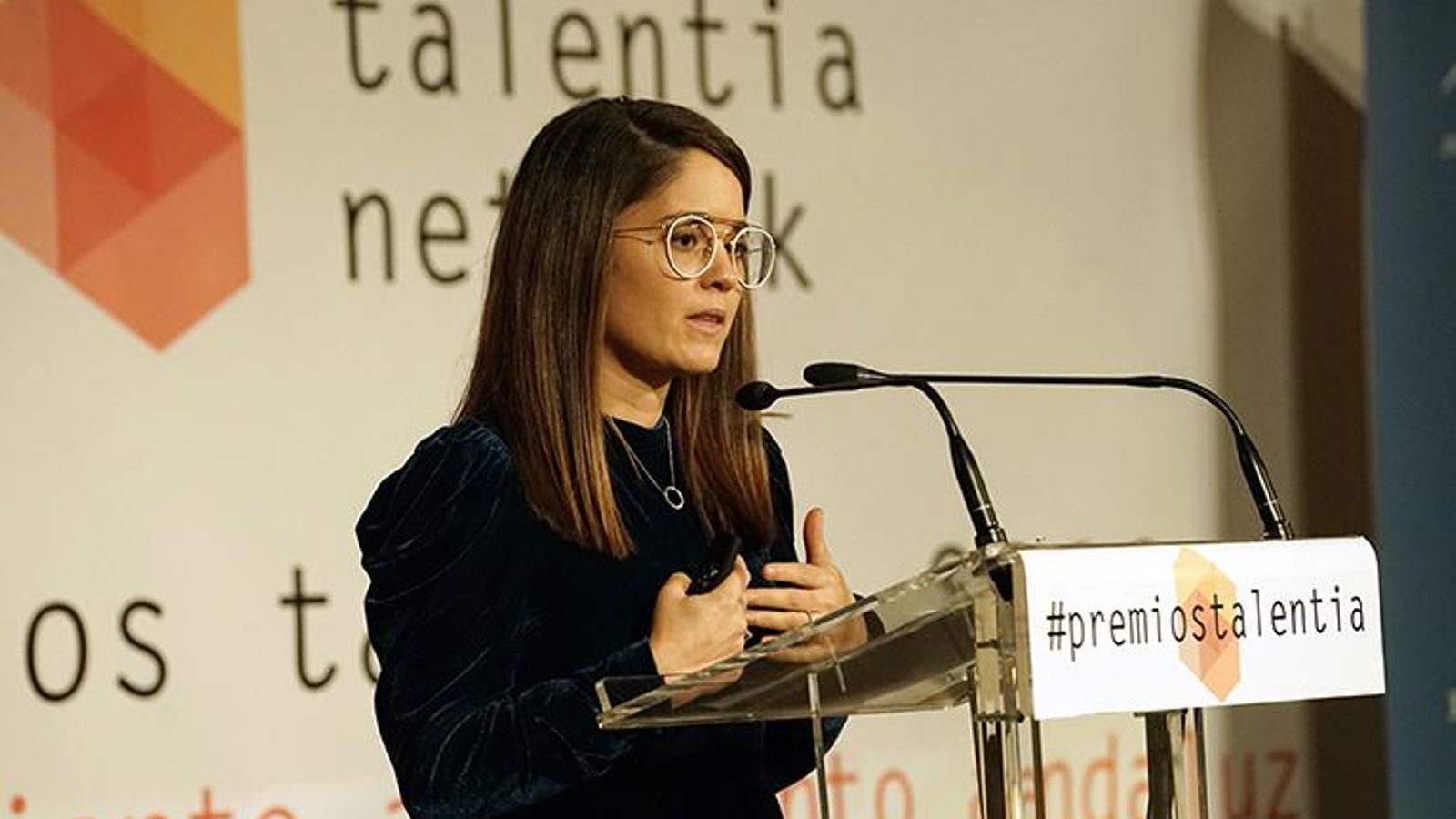 Raquel Serrano, Premio Talentia en la categoría Juventud. Raquel Serrano, Premio Talentia en la categoría Juventud.