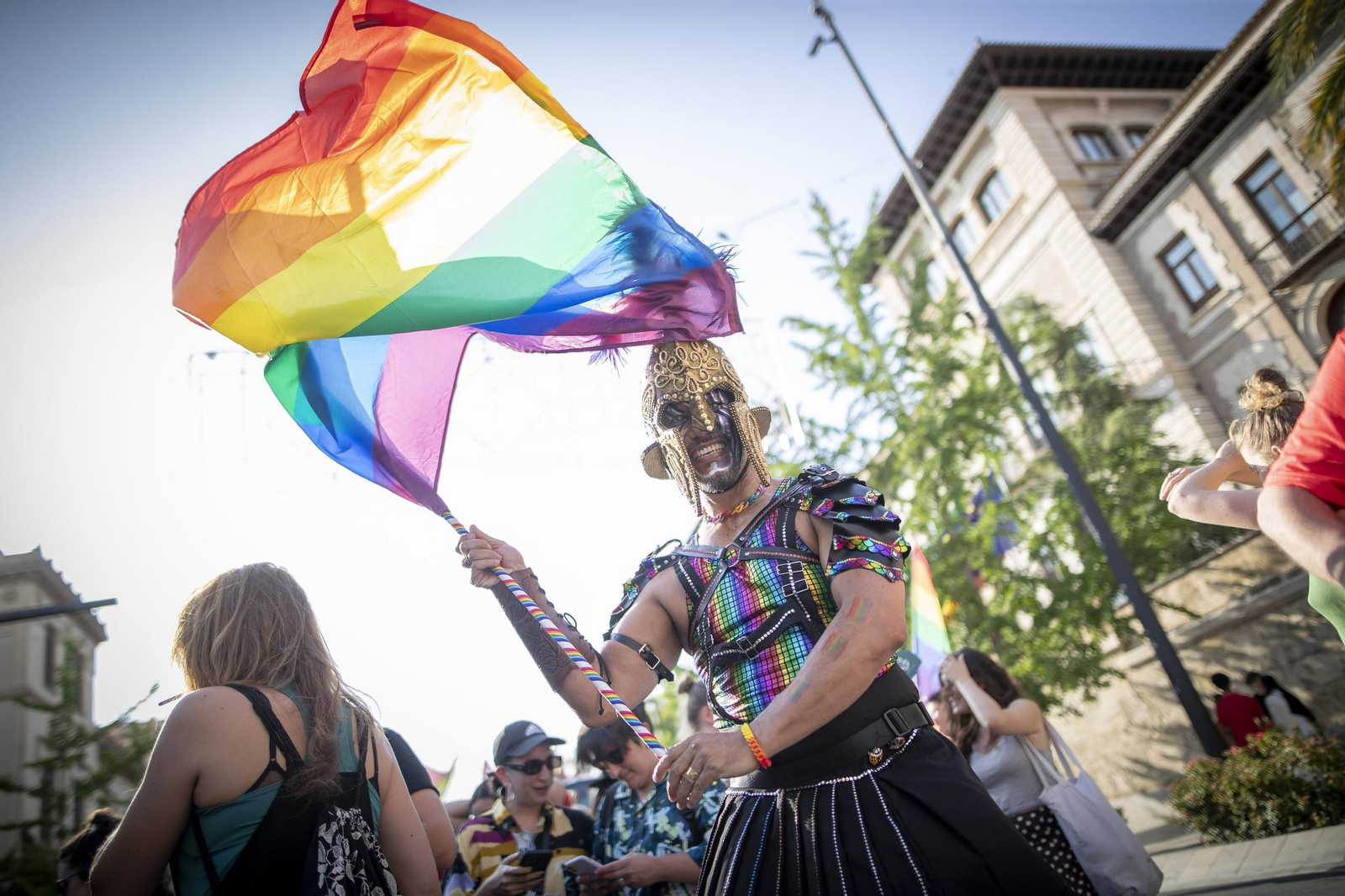 Las mejores imágenes de la manifestación por el Día del Orgullo LGBTIQ+ en Granada