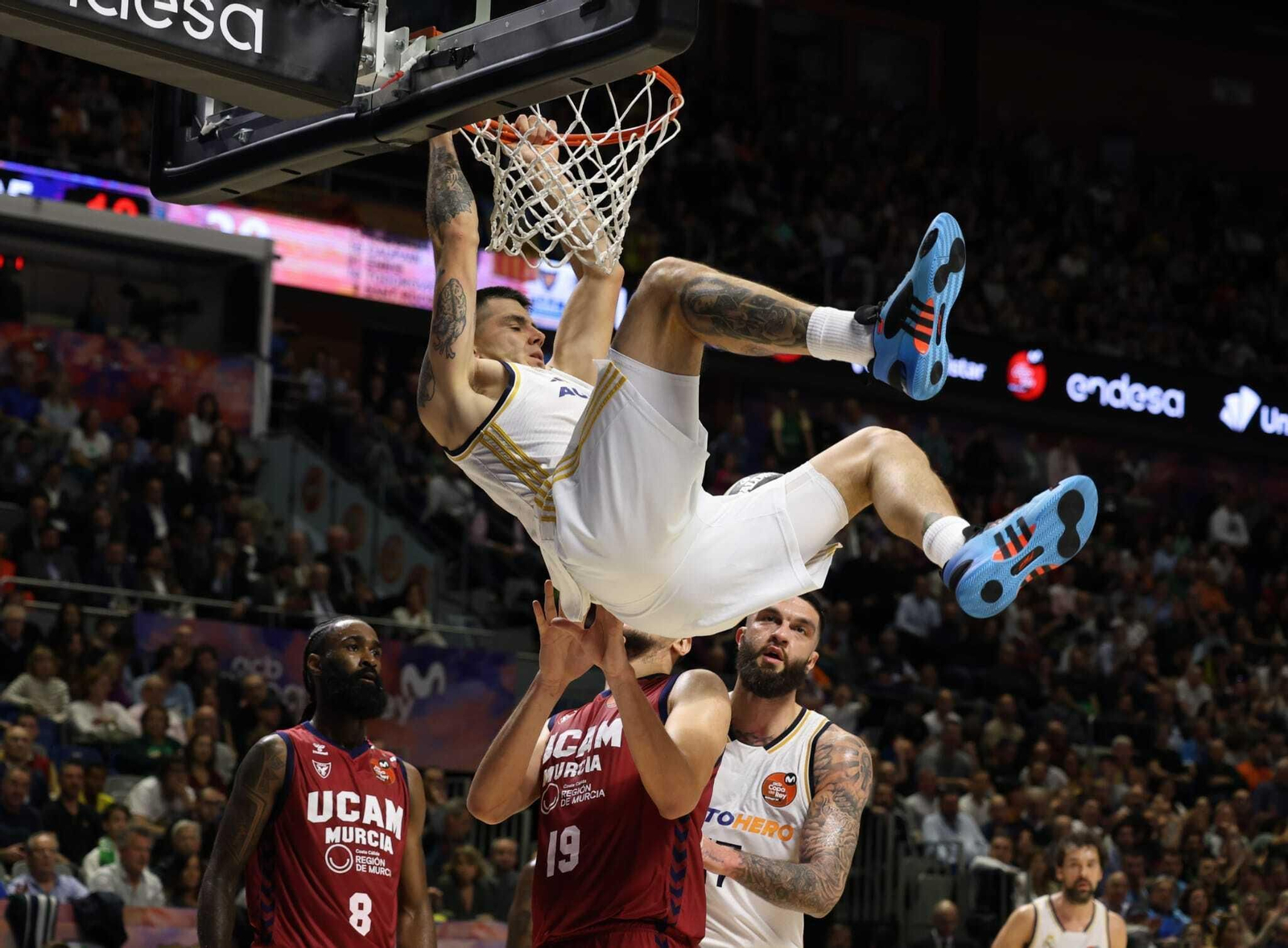 El Real Madrid-UCAM Murcia de Copa del Rey, en fotos