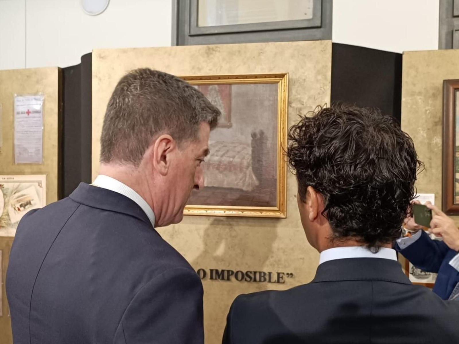 Inauguración de la exposición 'Otorga lo imposible' en Madrid.