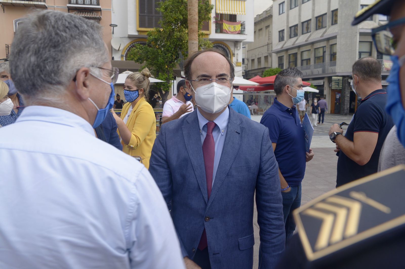Fotos de la concentración contra el narcotráfico en Algeciras.