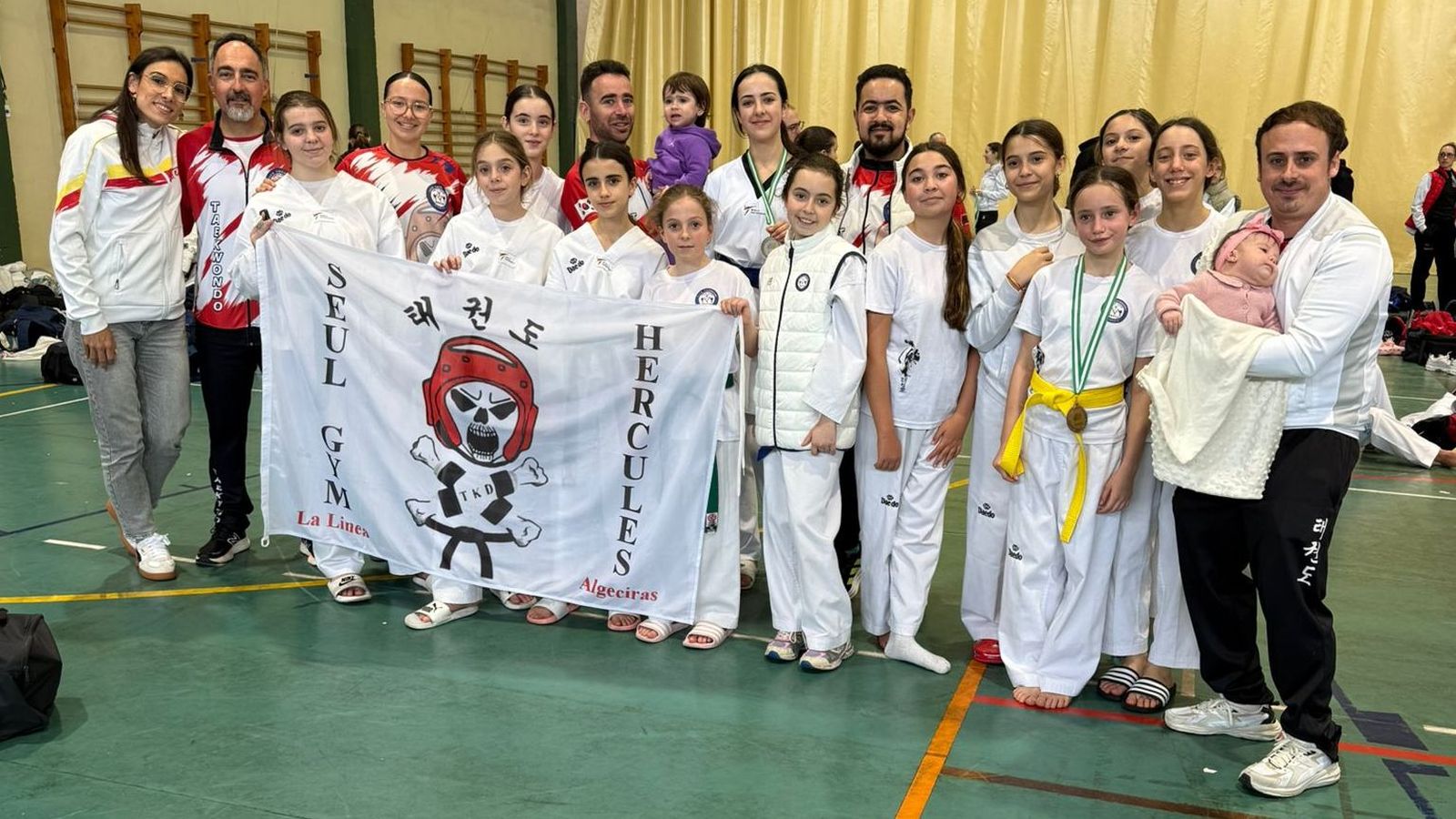 La expedición del Hércules Seúl Gym de Algeciras