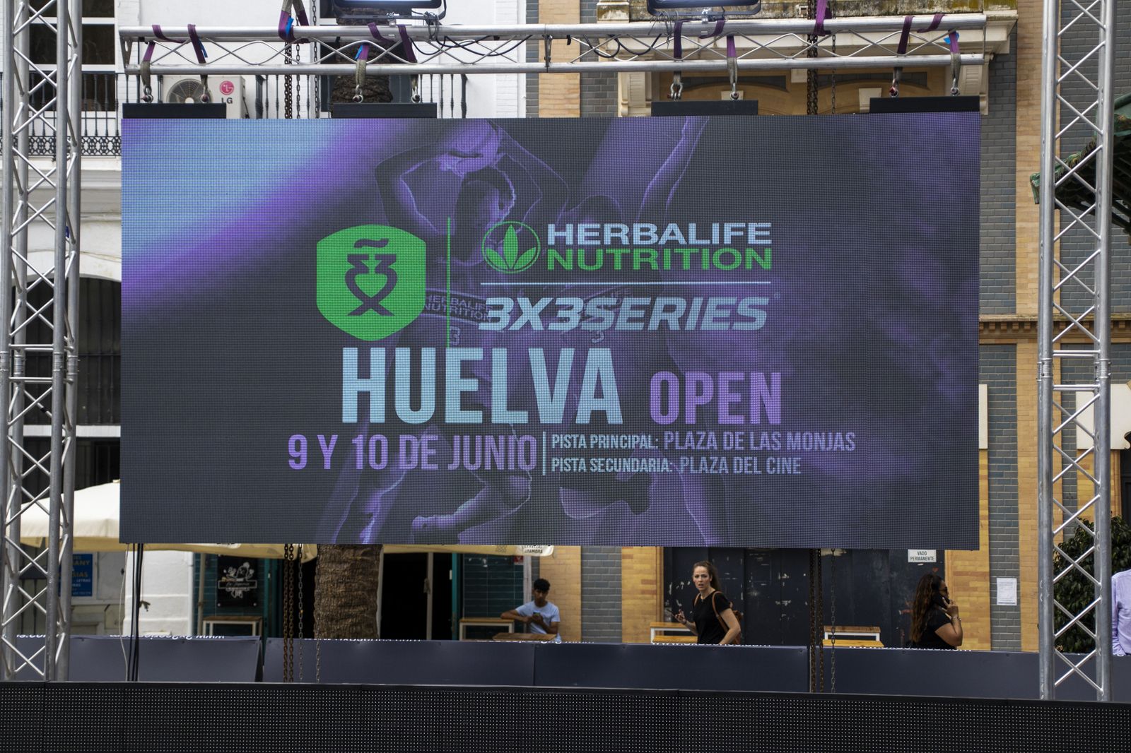 Inauguración del circuito Herbalife 3x3 de baloncesto