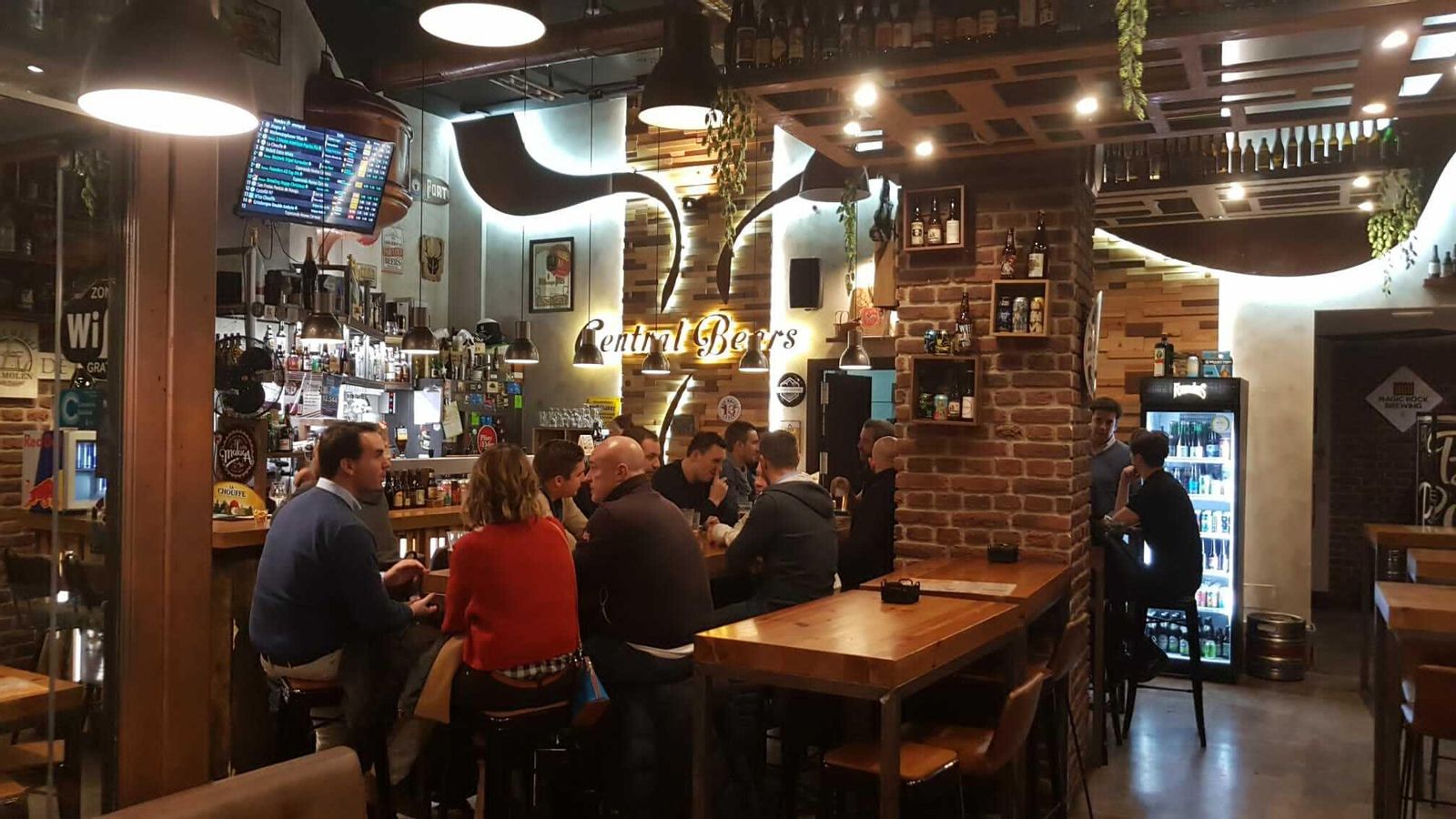 En Central Beers, si vas lo suficiente, te saludan al entrar como a Norm en 'Cheers'.