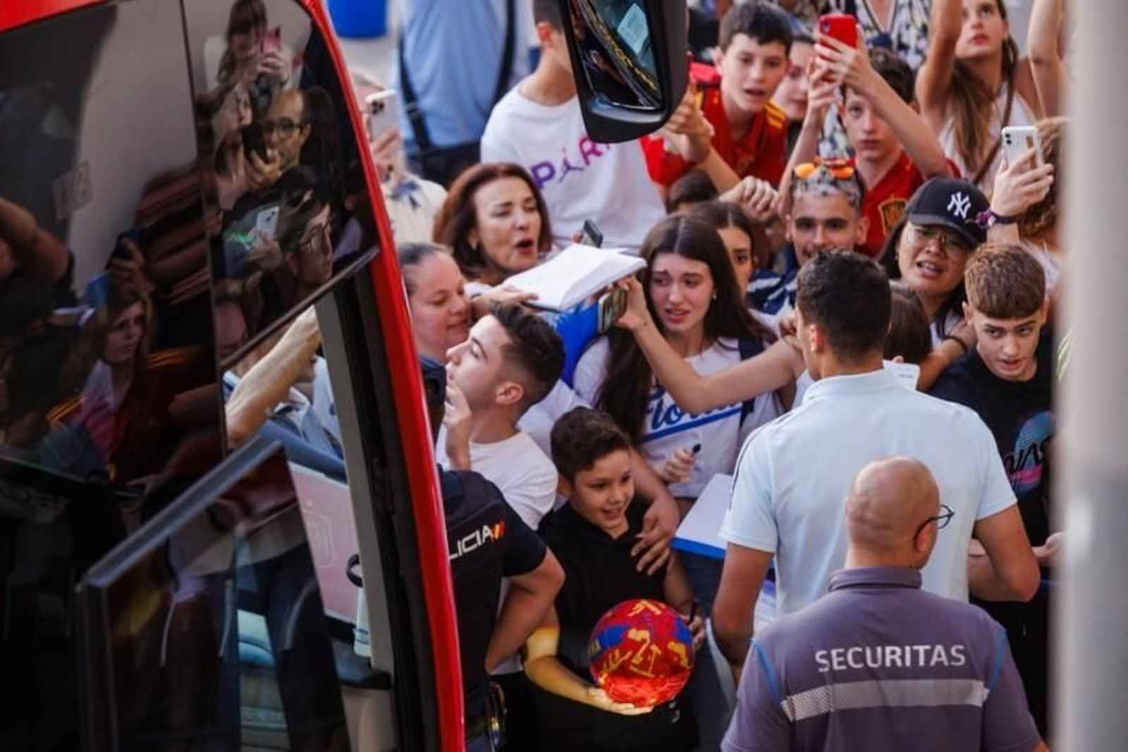 Málaga se vuelca con la selección española Málaga se vuelca con la selección española