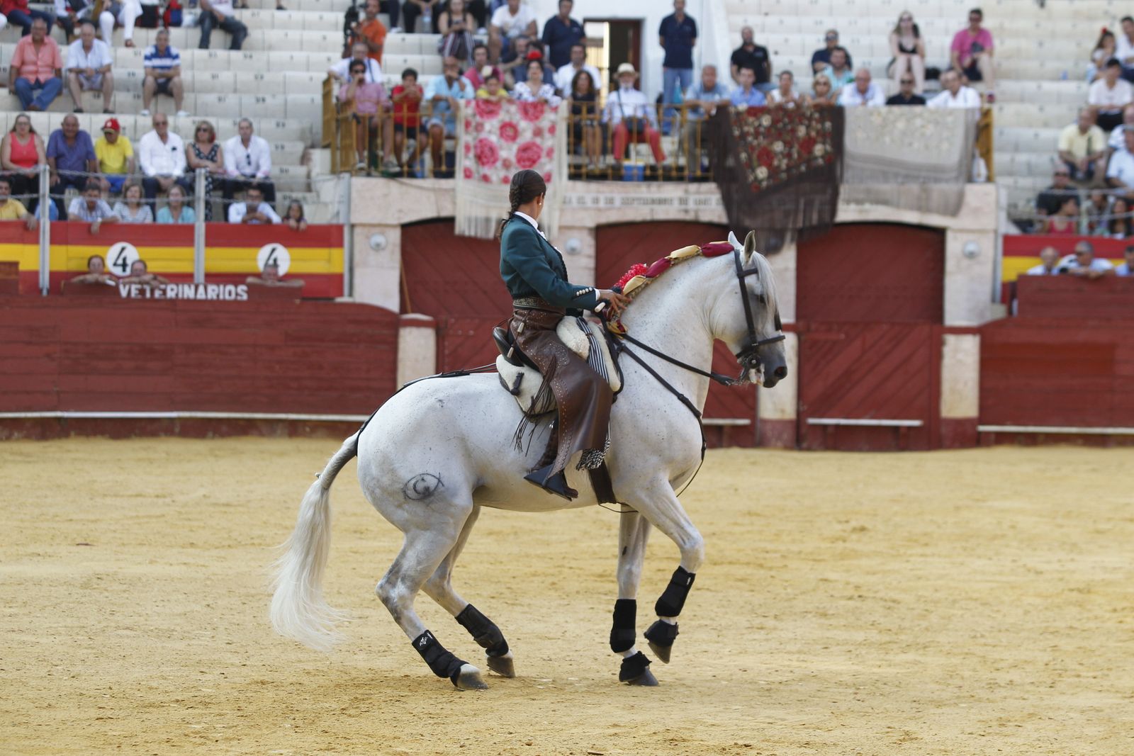 Fotogalería corrida de rejones. Feria de Almería 2019