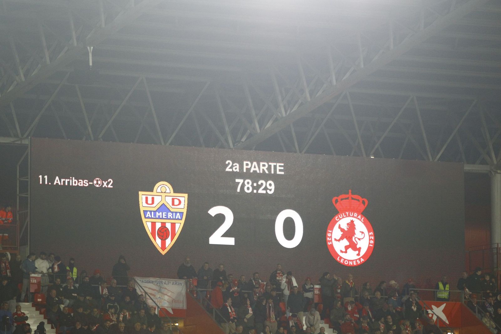 U.D. Almería-Cultural y Deportiva Leonesa, en fotos