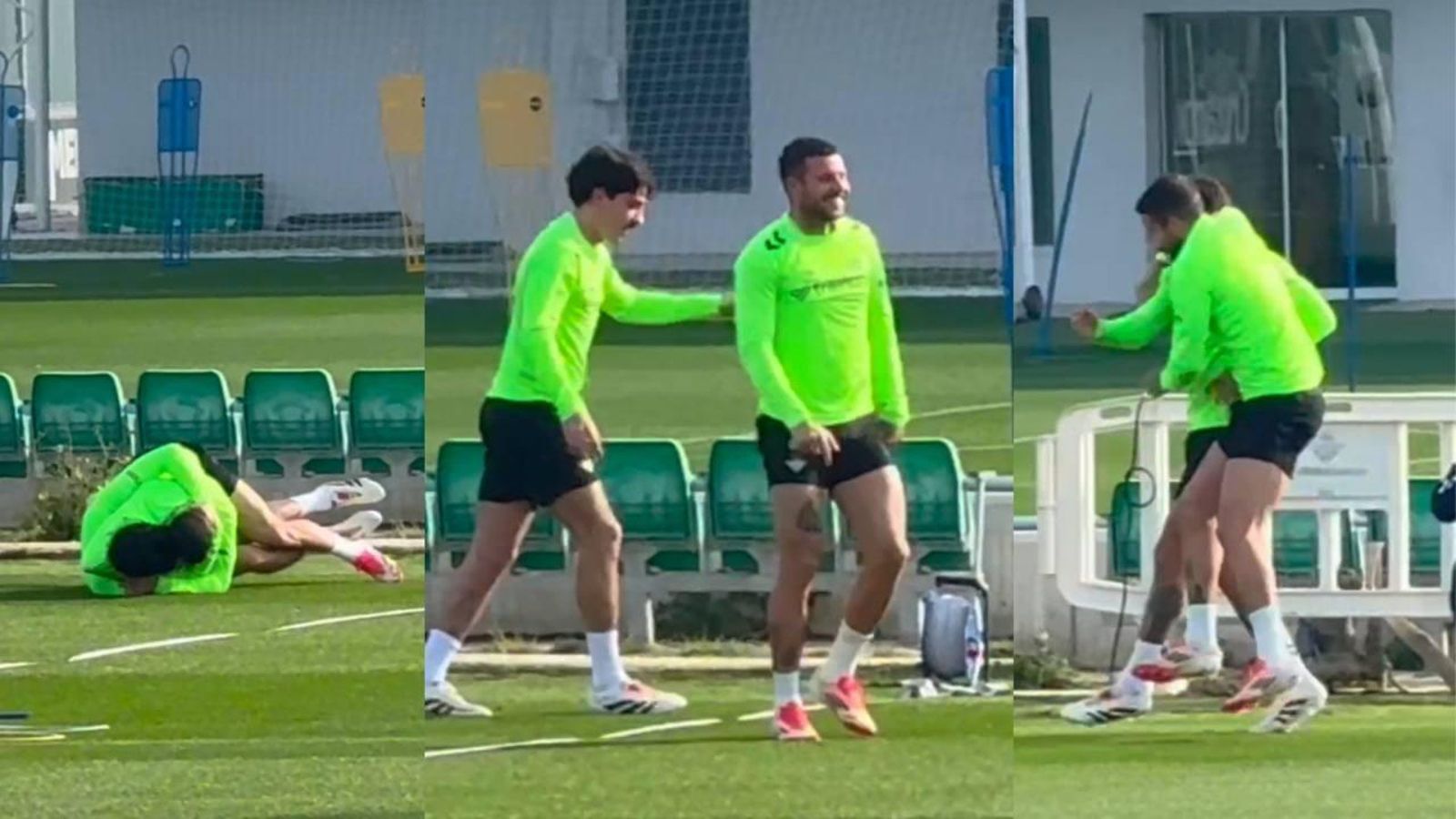 Los mimos de Aitor Ruibal a Héctor Bellerín