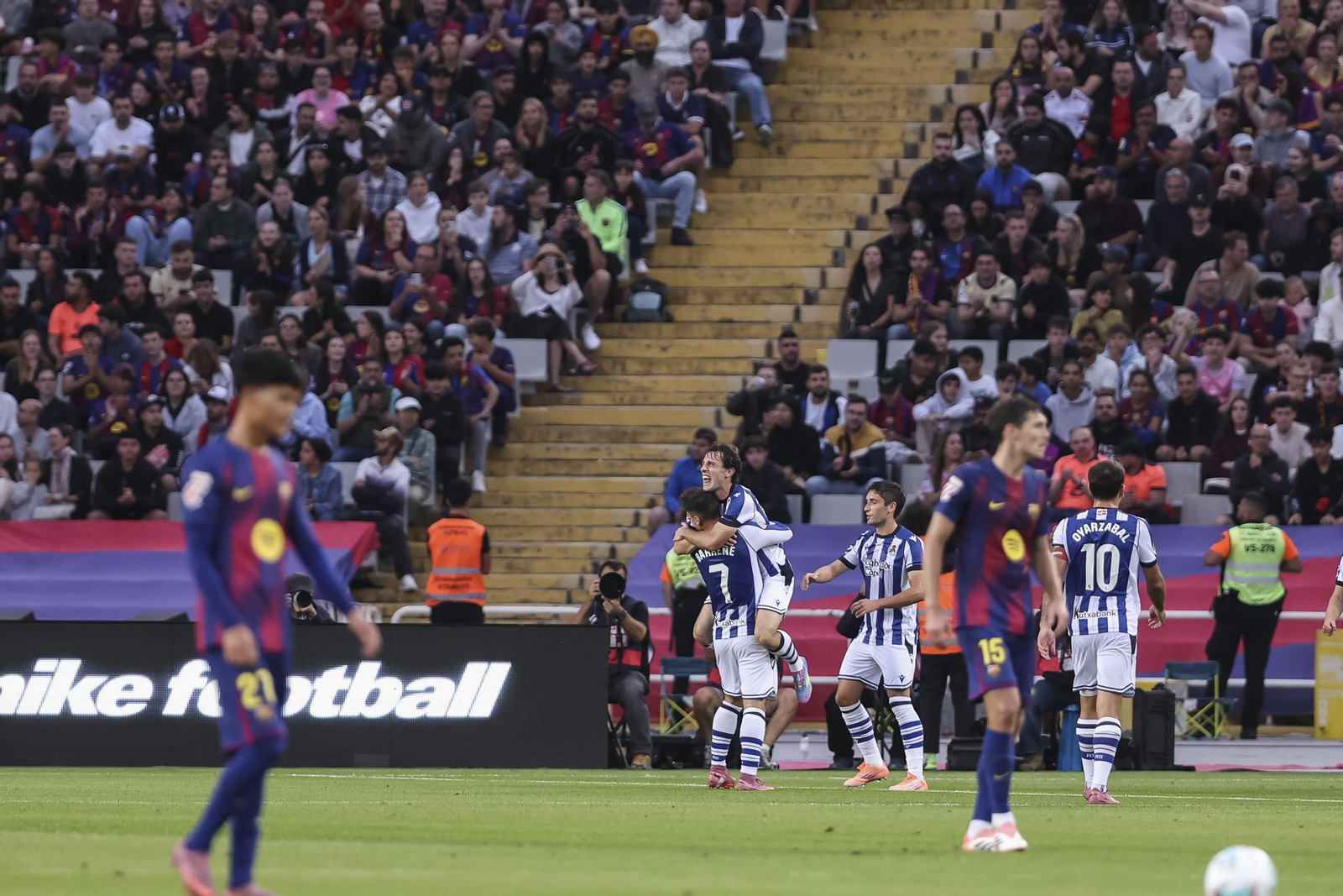 Las imágenes del Barcelona-Real Sociedad