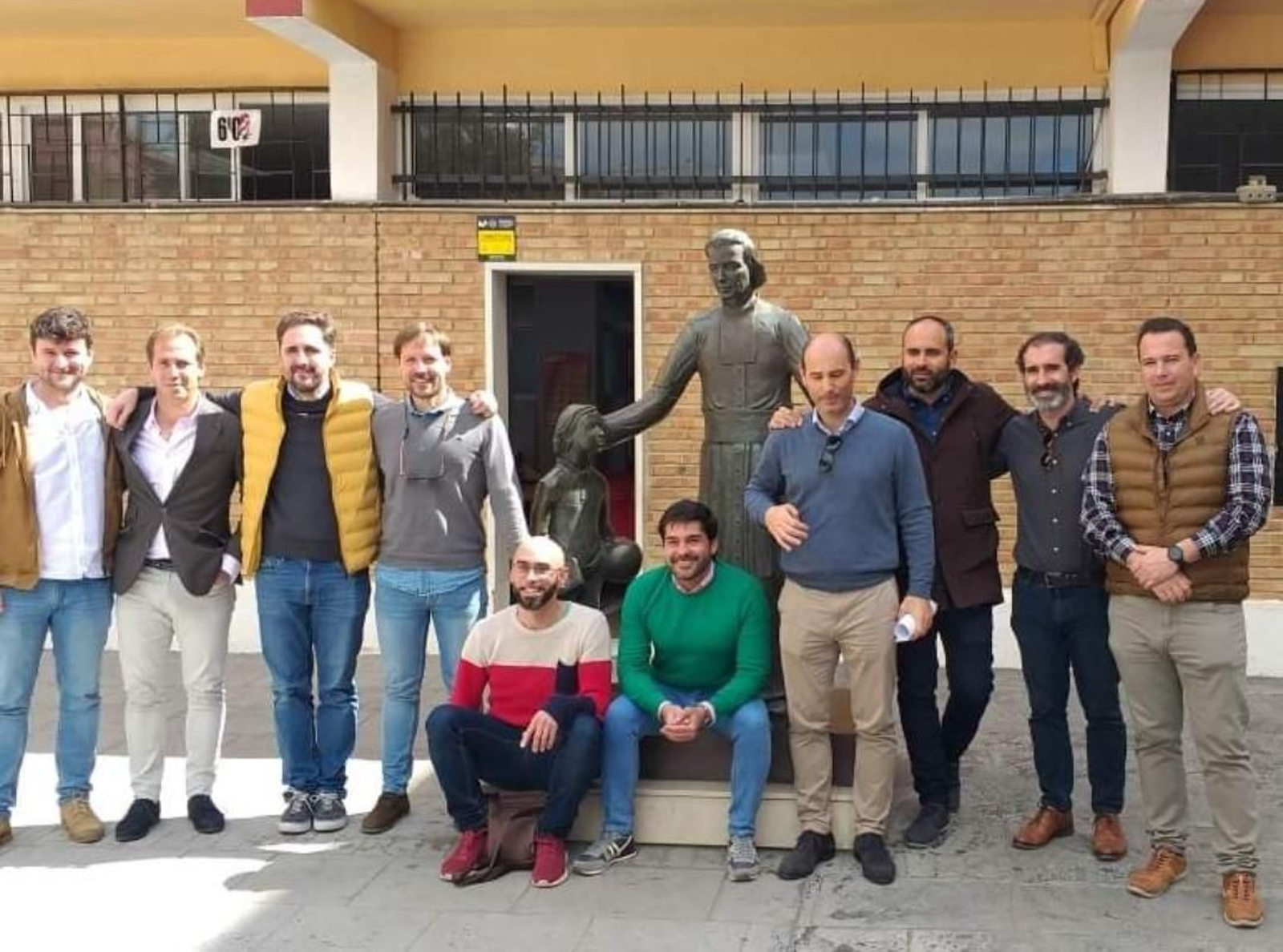 Antiguos alumnos de Los Maristas.