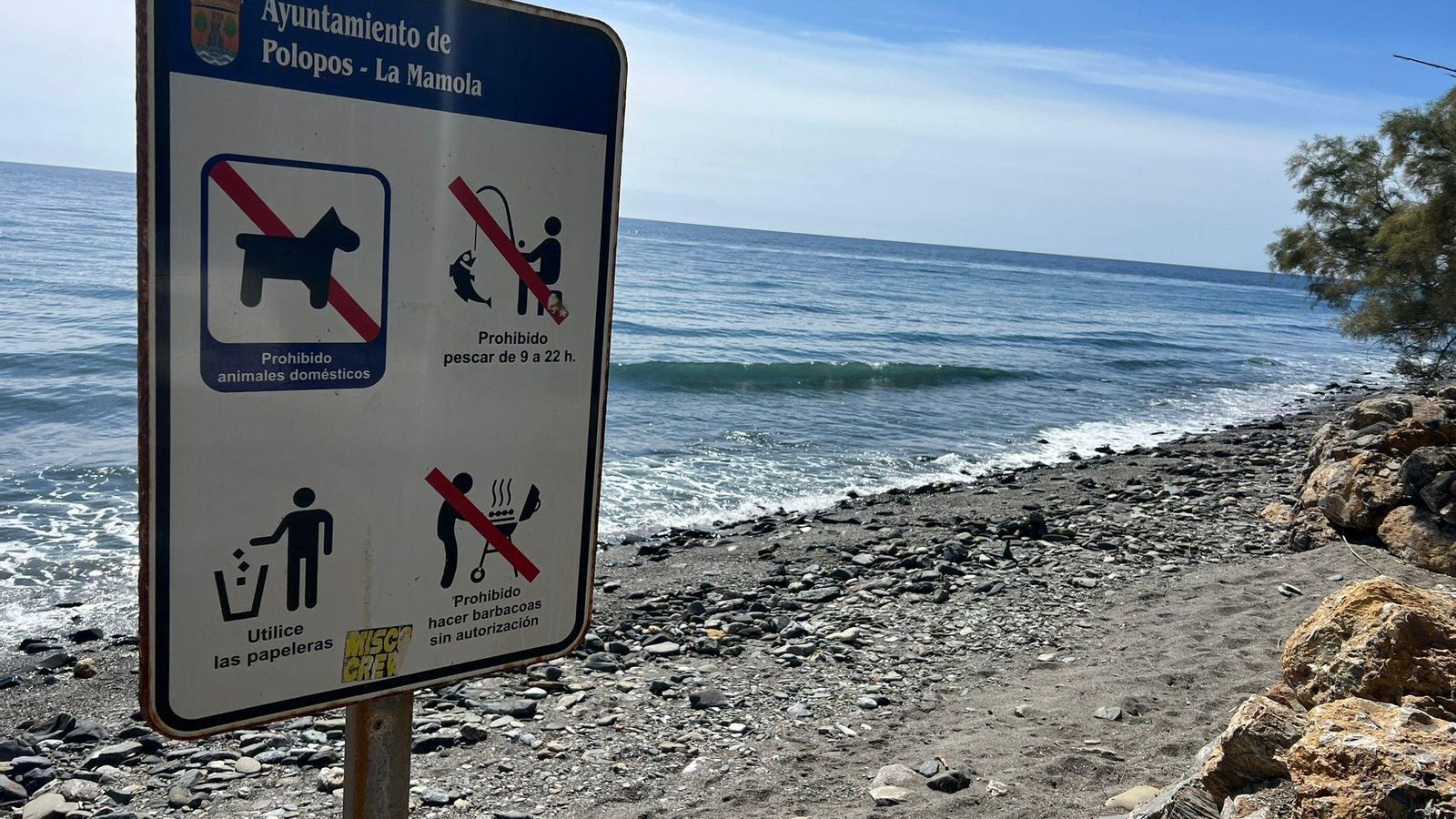 El temporal se ha llevado parte de la ribera