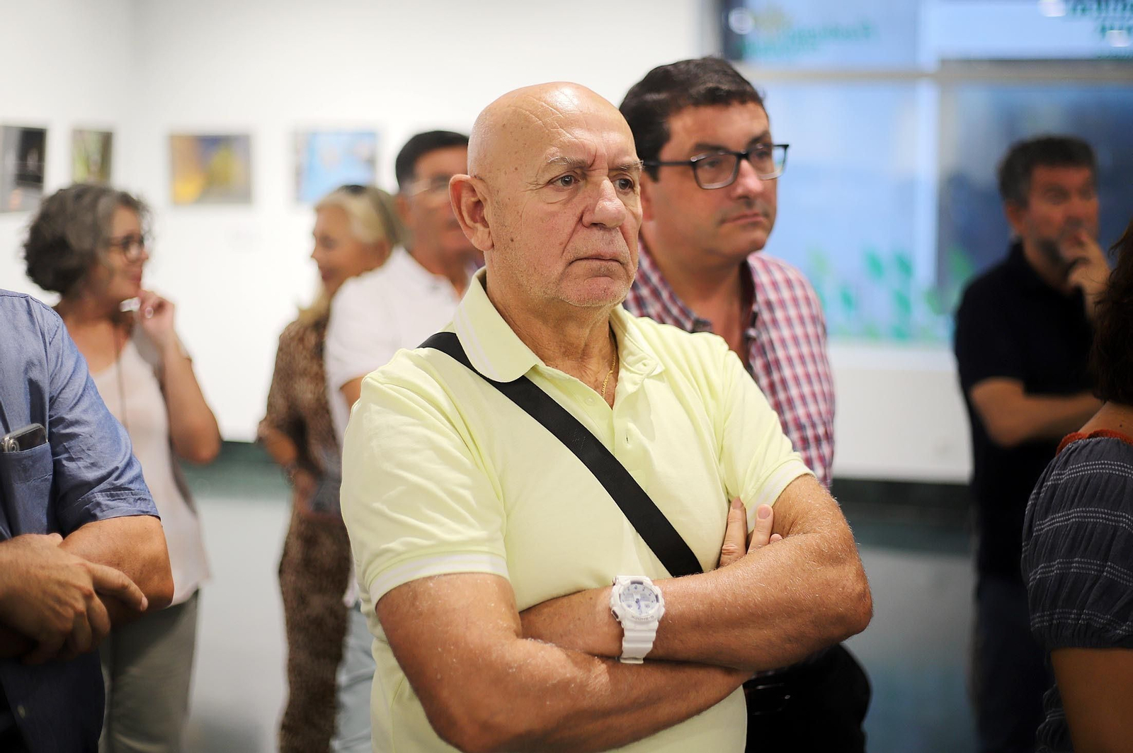 Imágenes de la exposición "Patrimonio de Huelva y Provincia", en el Centro Cultural "José Luis García Palacios" de la Fundación Caja Rural del Sur