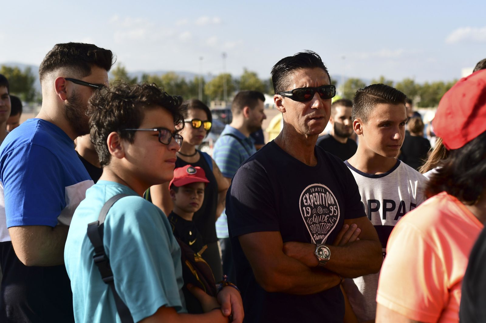 Entrenamiento de la selección sub-21 en El Arcángel