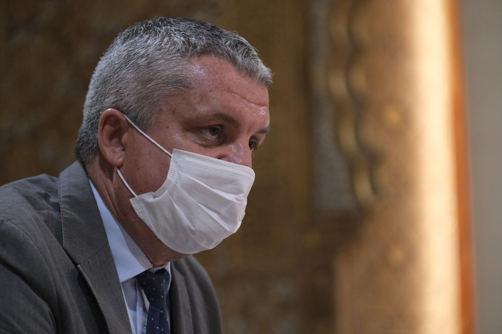 El delegado de Salud, Juan de la Cruz Belmonte.