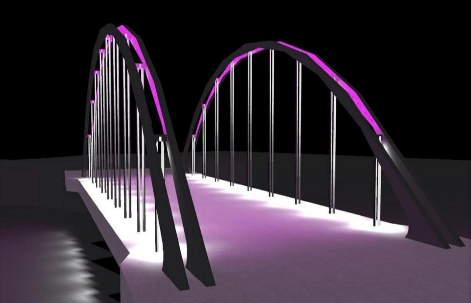 Así será el nuevo puente.