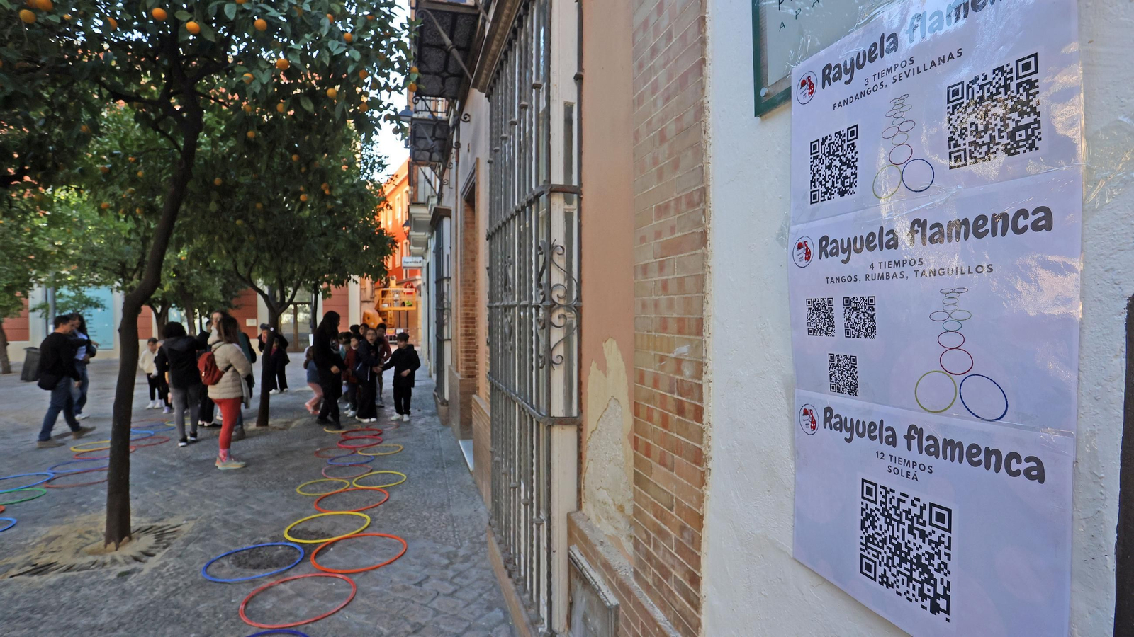 Yincana flamenca en el centro de Jerez