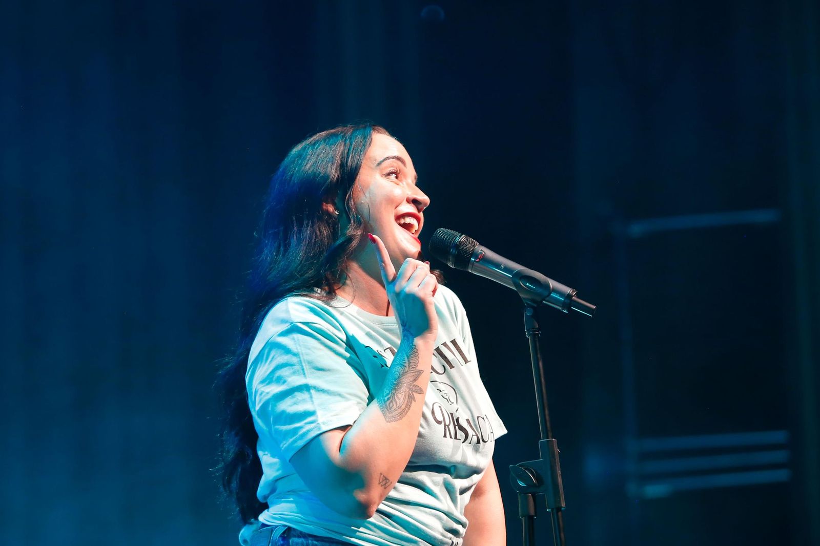 Fotografías del monólogo de Martita de Graná en La Línea