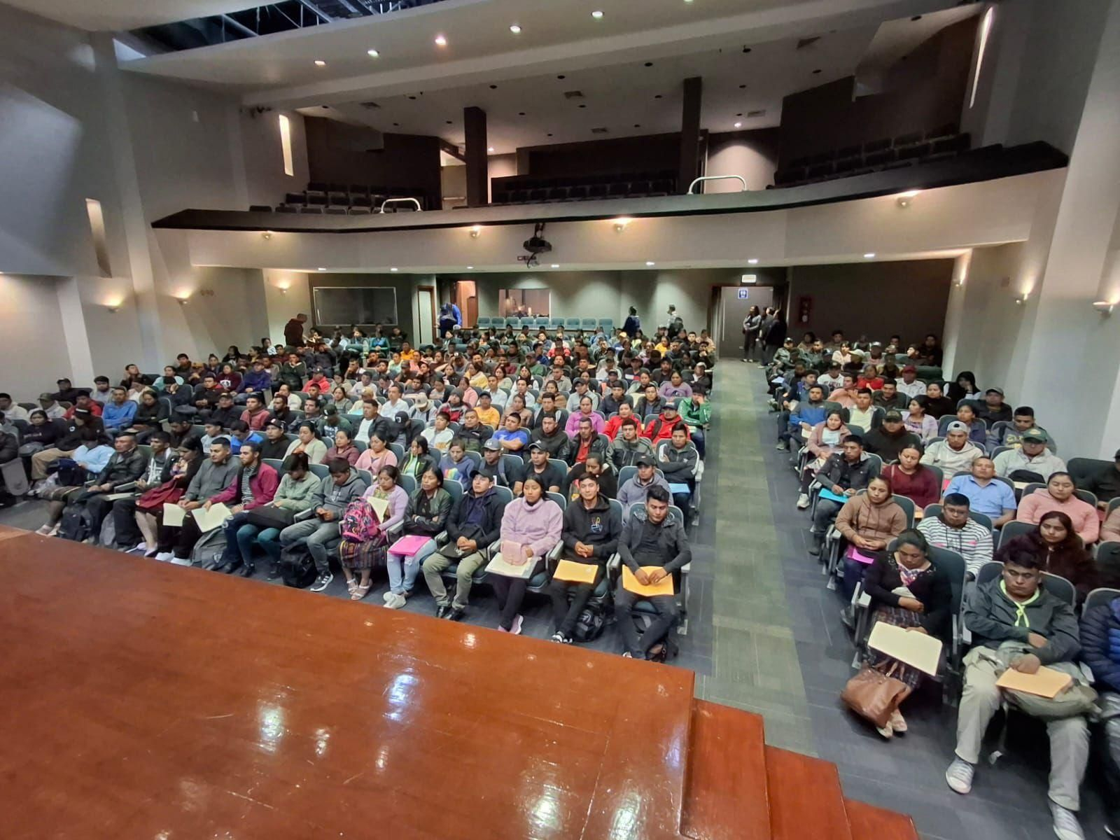 Una de las jornadas de selección de personal llevadas a cabo en Guatemala.