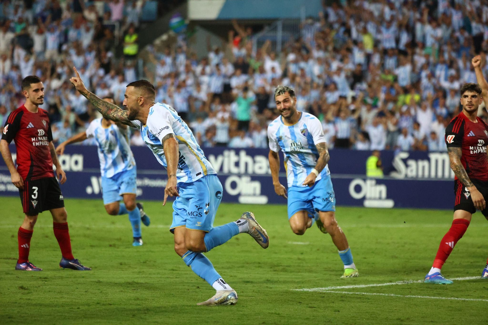 Las fotos del Málaga CF - Mirandés