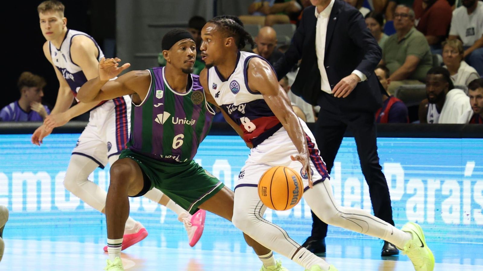 Las mejores fotos del Unicaja-King Szczecin de la BCL