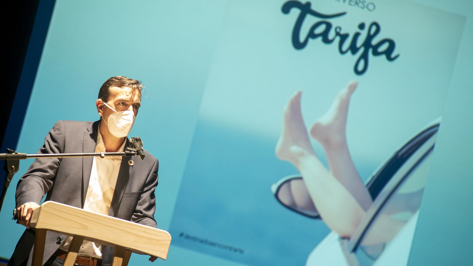 El alcalde de Tarifa, Francisco Ruiz.