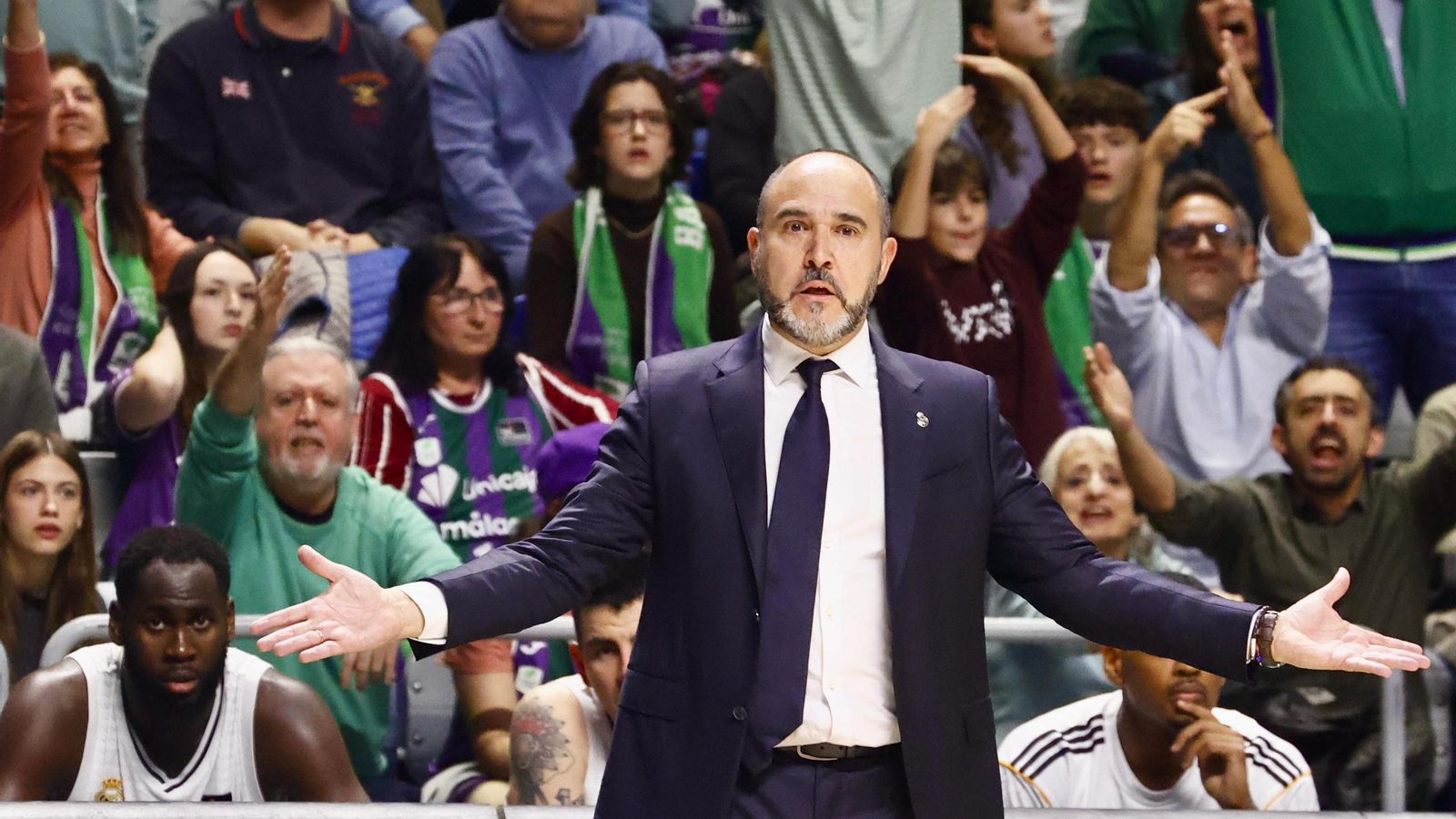 El Unicaja - Real Madrid de Liga Endesa, en fotos