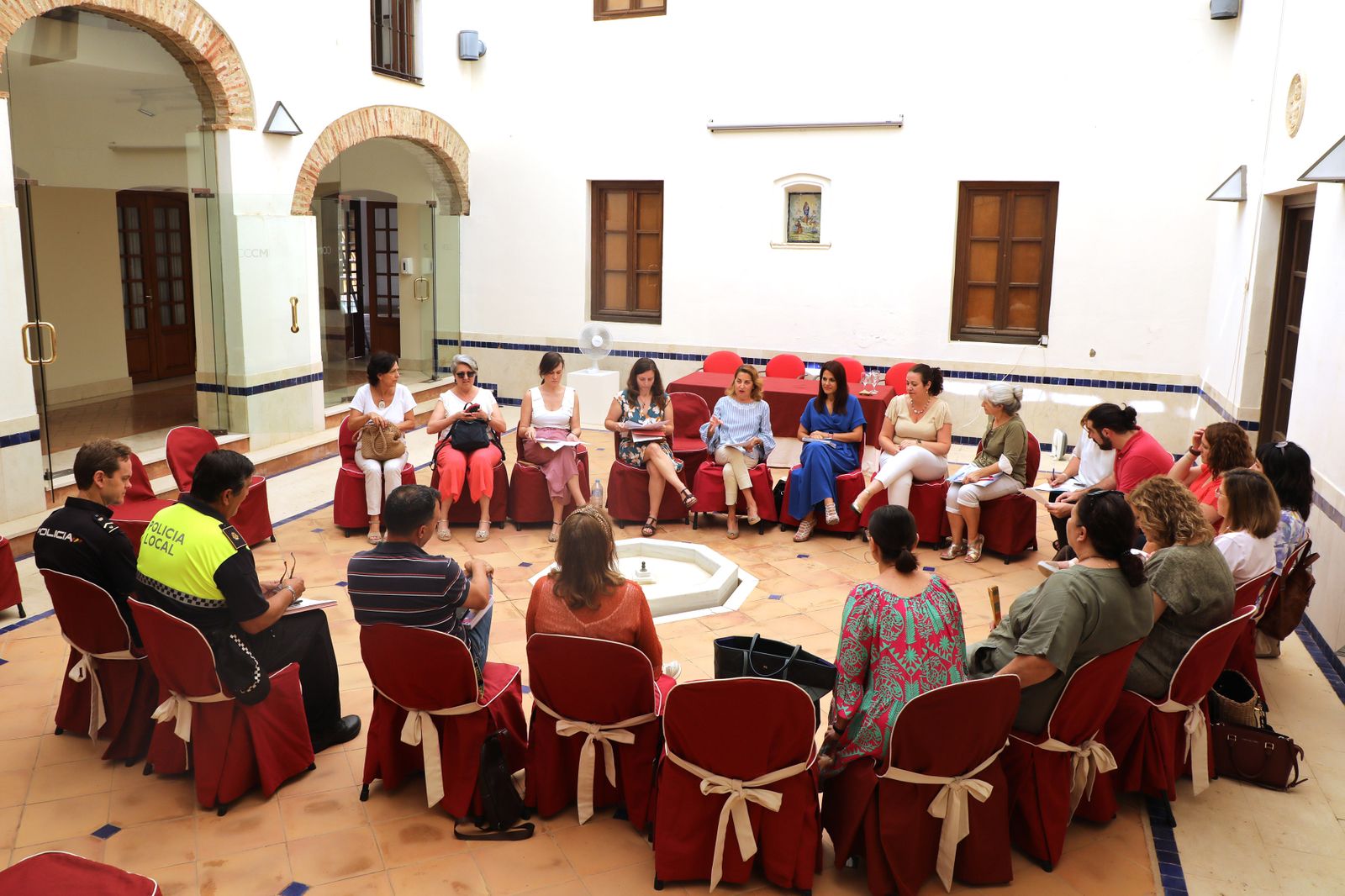 La reunión de la Mesa local de malos tratos de Marbella