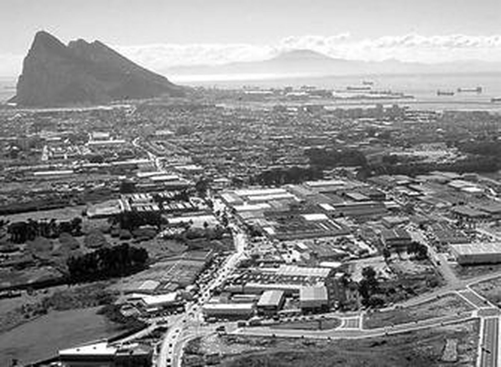 Imagen aérea del polígono industrial Zabal 1.
