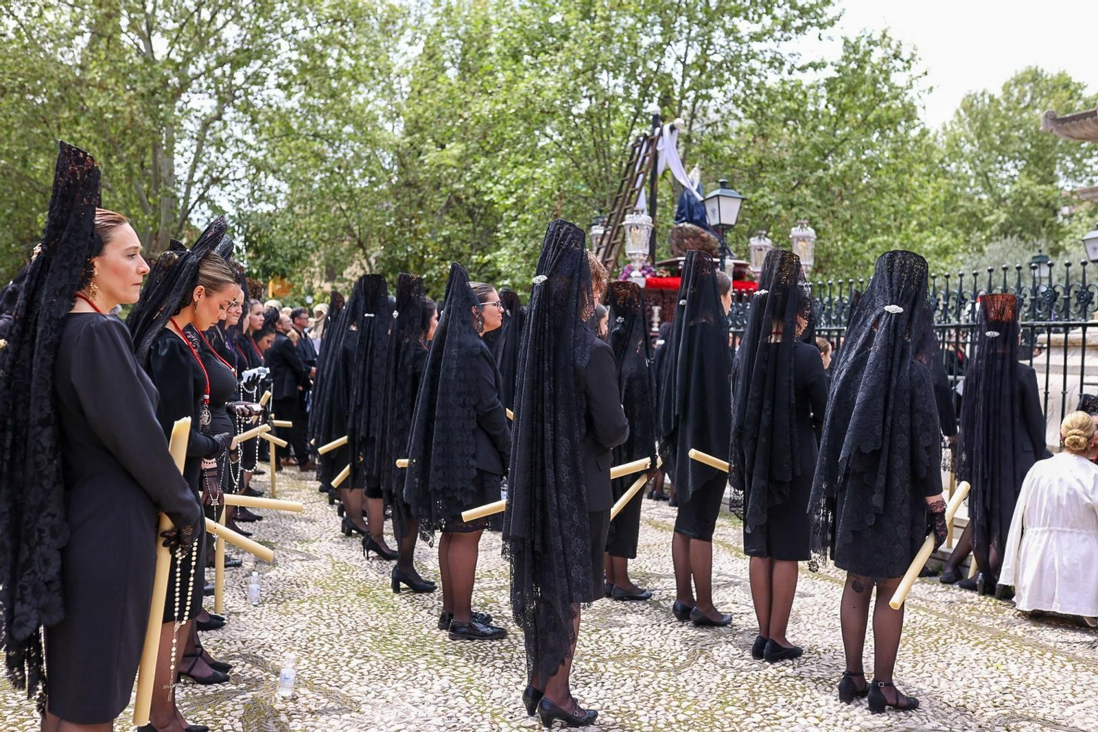 Las mejores fotos del Rezo de las Tres de la Tarde en el Campo del Príncipe