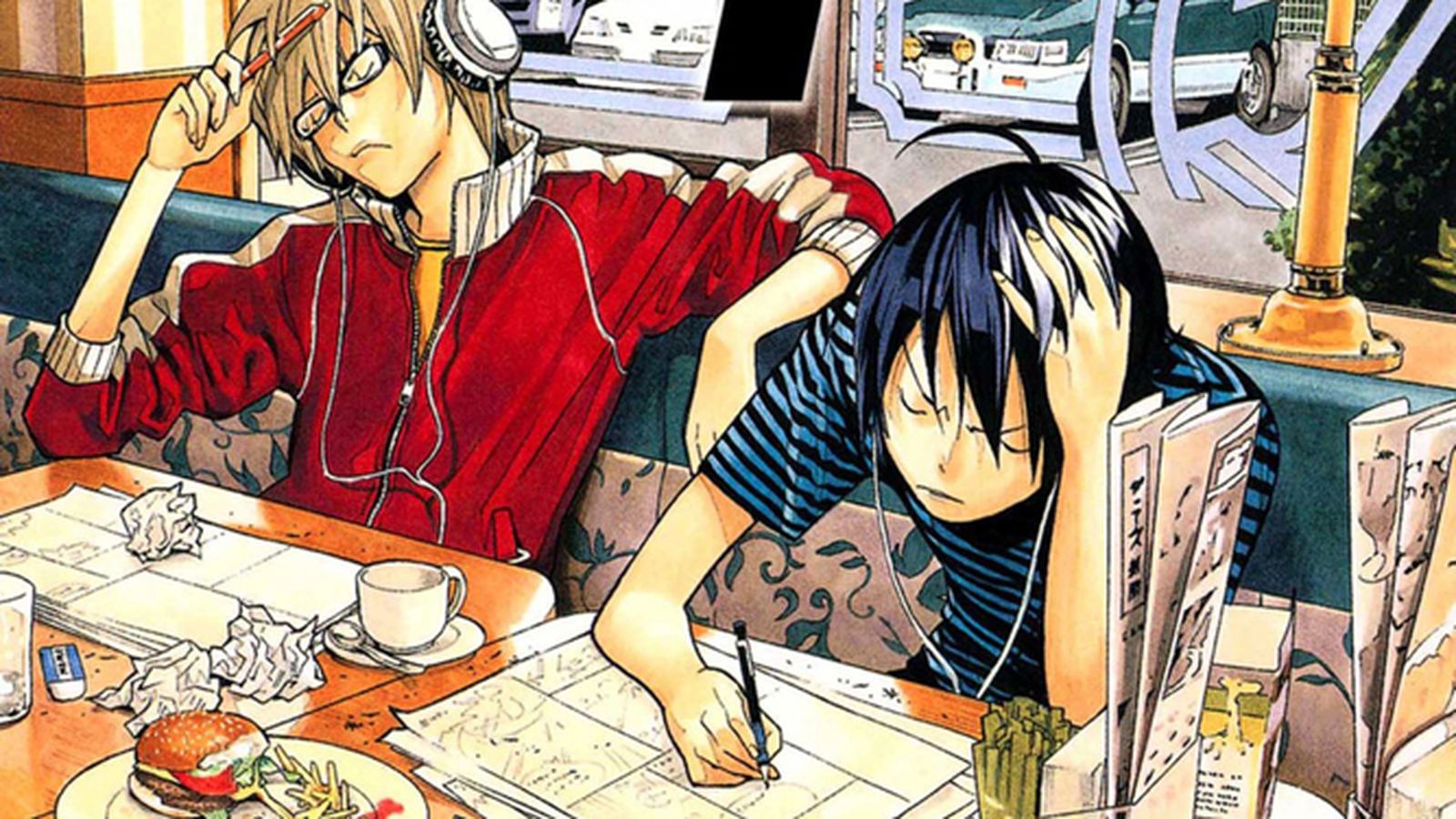 Una imagen de 'Bakuman'.