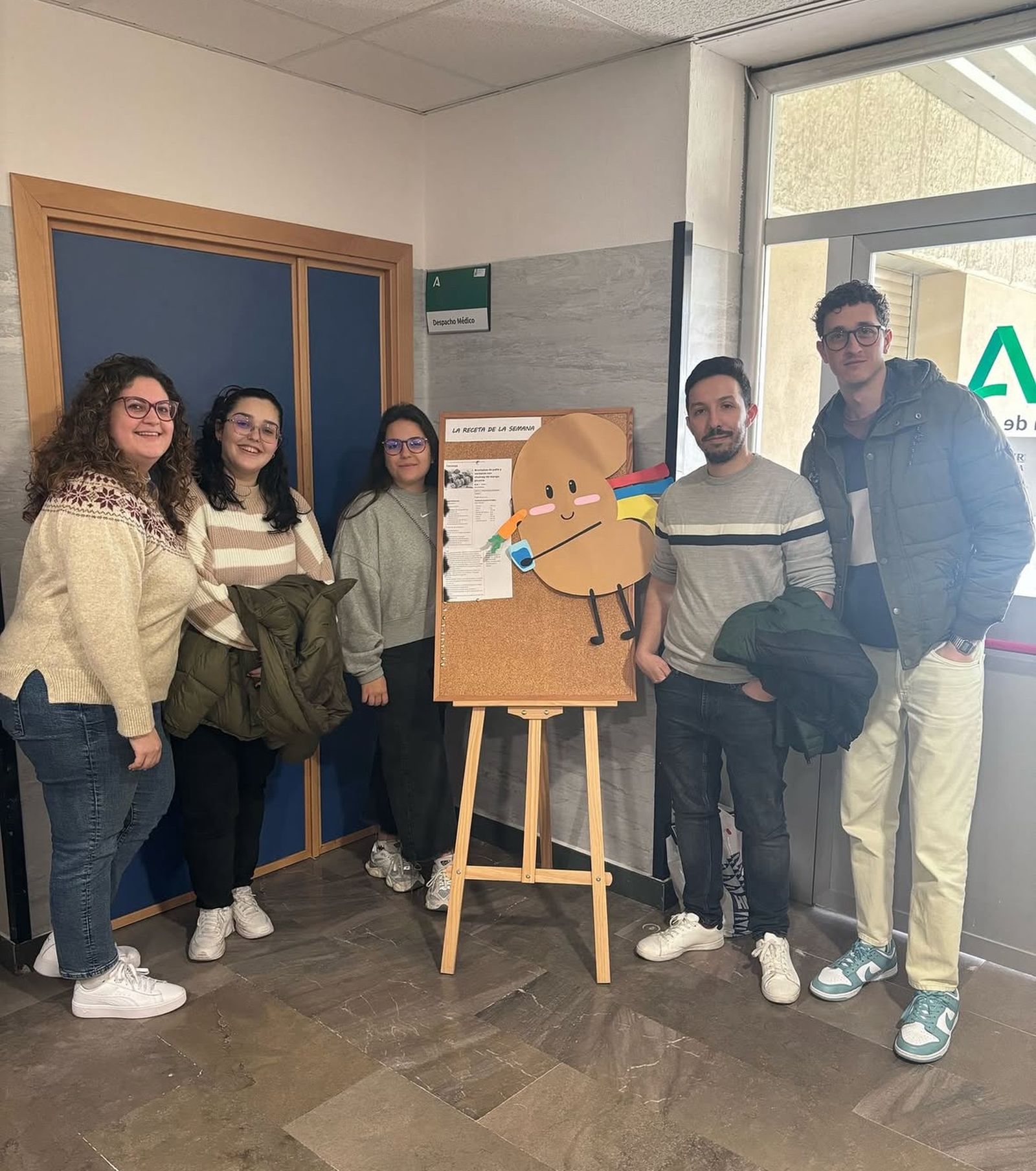 Participantes en el proyecto de La Borriquita.