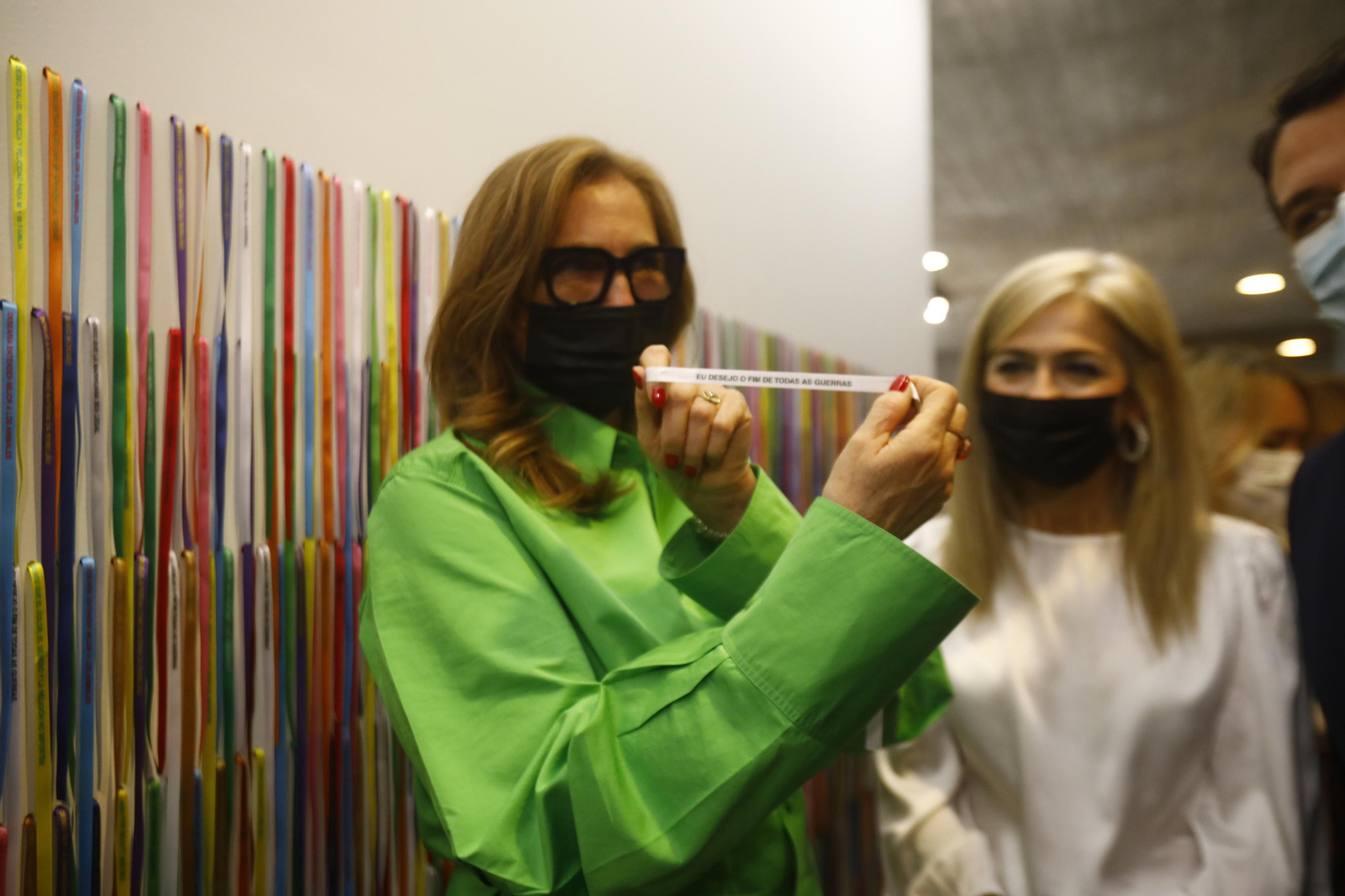 La inauguración de la exposición 'Futuros Abundantes' de Thyssen-Bornemisza en Córdoba, en imágenes