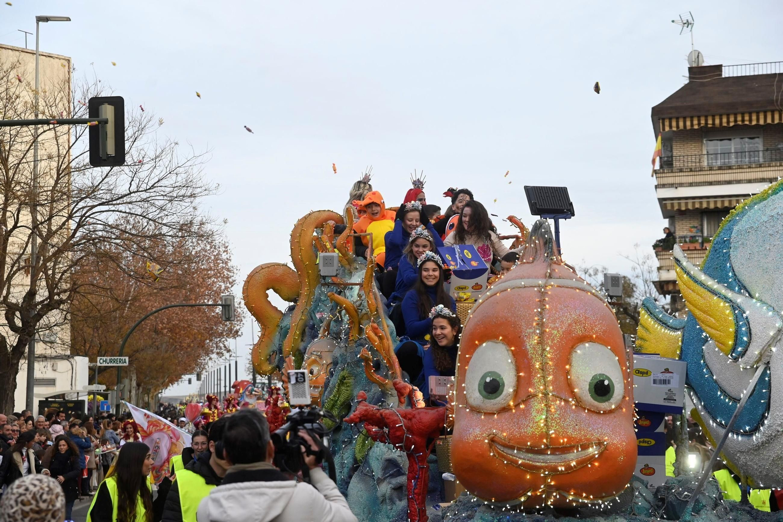 Cabalgata de los Reyes magos 2025 en Córdoba.