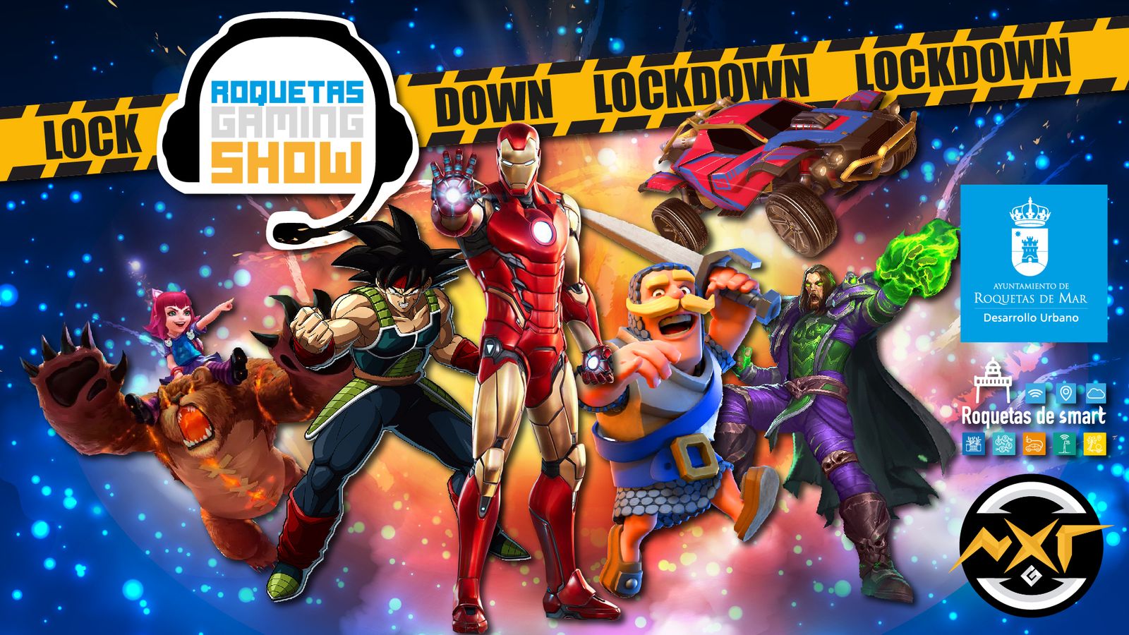 Más de 1.000 jugadores en el Roquetas Gaming Show online, que arranca este sábado